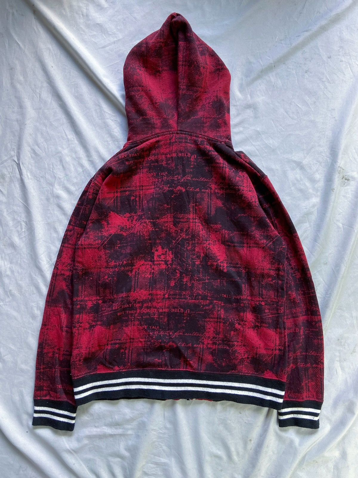 Japanese Brand SAY THAT YOU HAD BUT THEY POOR AND HELL ZIP HOODIE Size US M / EU 48-50 / 2 - 10 Thumbnail