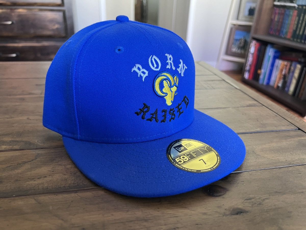 Born X Raised × New Era Los Angeles Rams Born X Raised Fitted Hat 7 ...