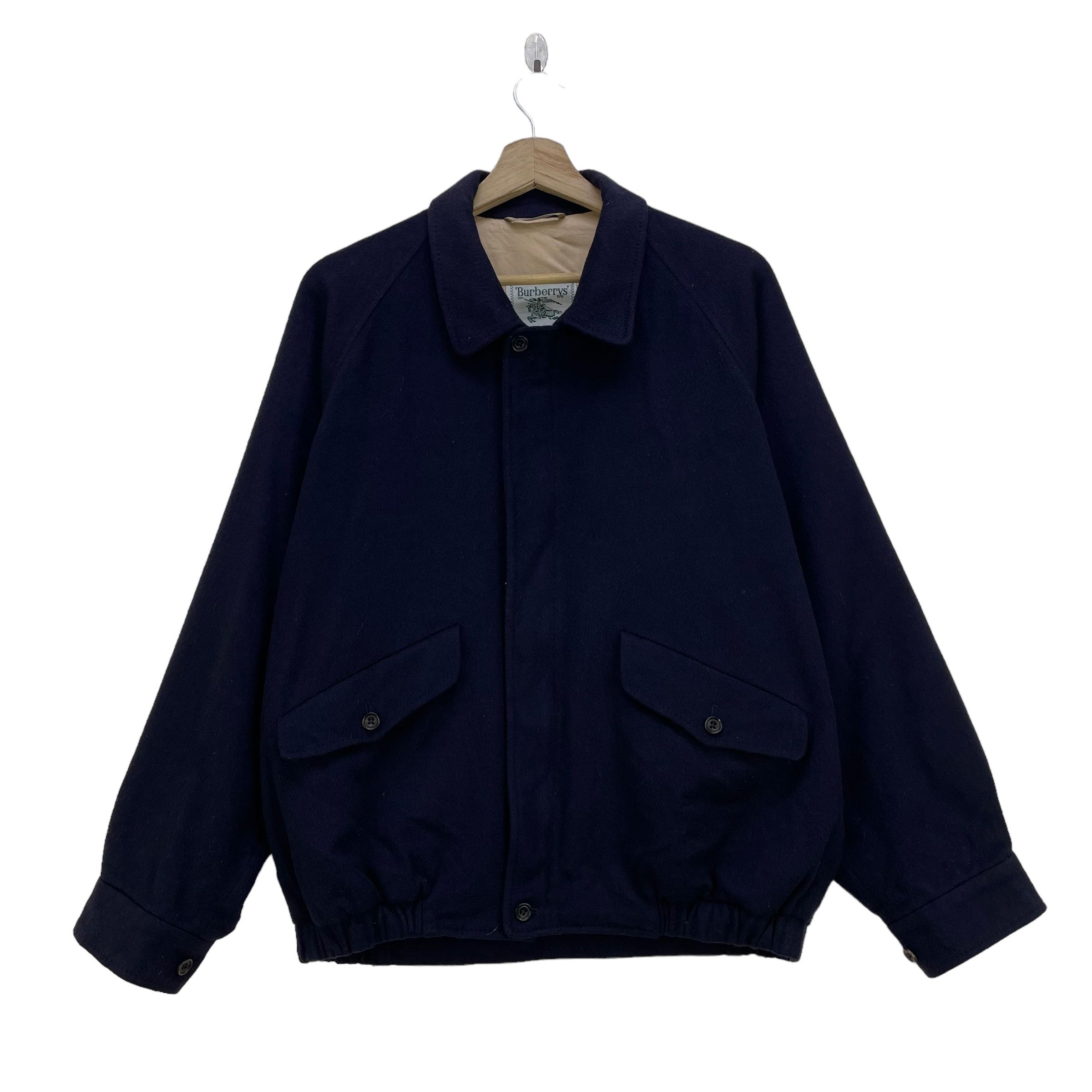 Burberry Burberrys Wool Jacket Size US L / EU 52-54 / 3 - 1 Thumbnail