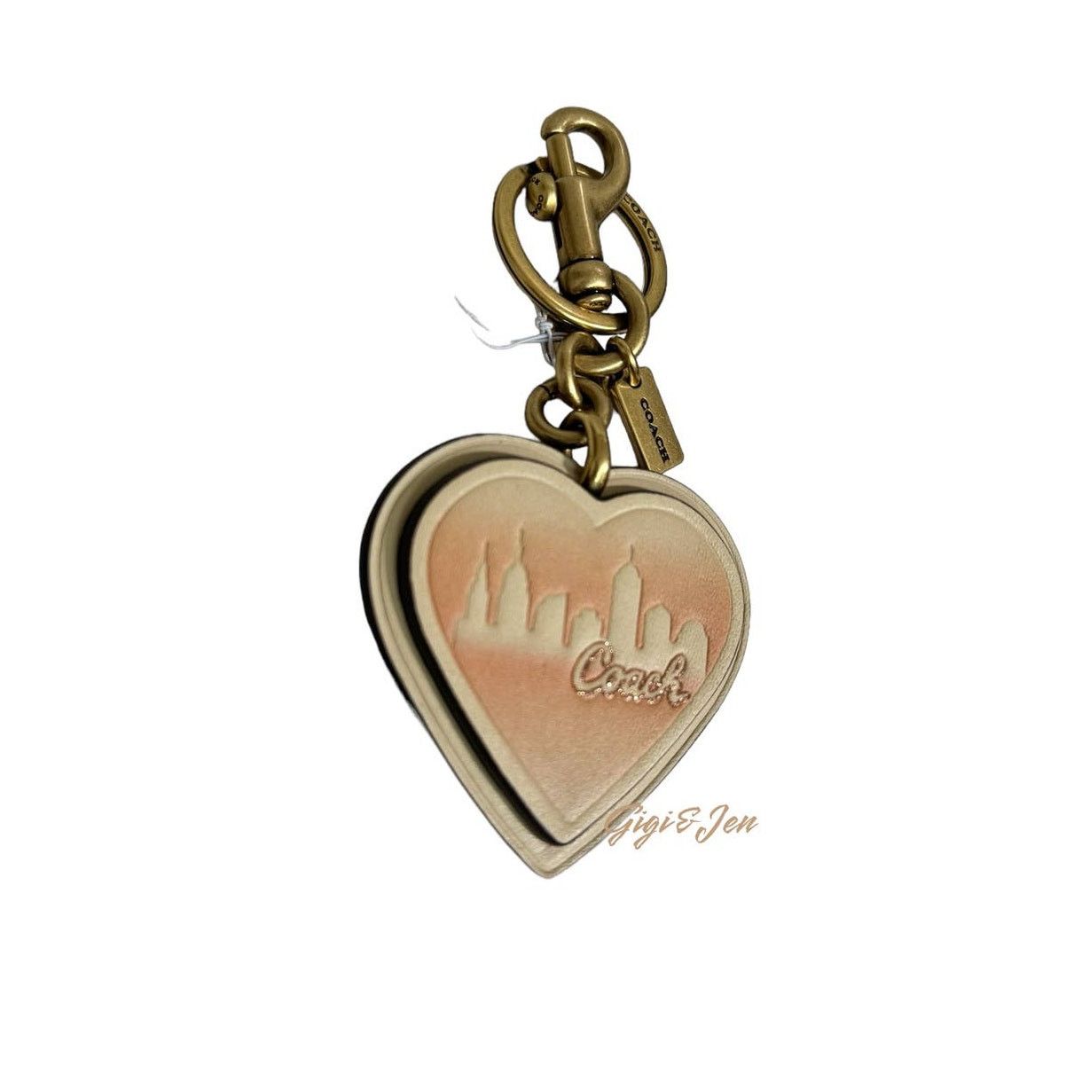 Coach Coach Jennifer Lopez Heart Bag Charm Keychain Size ONE SIZE - 2 Thumbnail