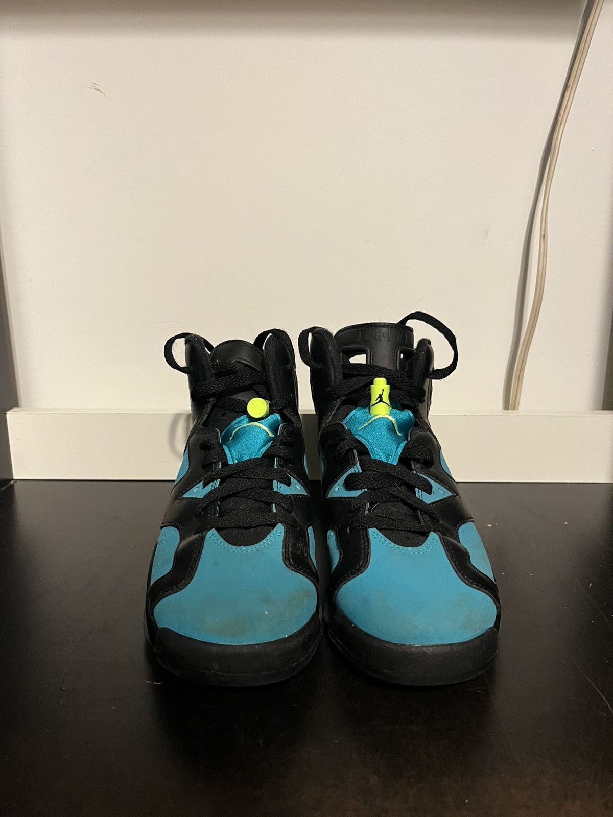 Jordan Brand Air Jordan 6 Retro Turbo Green GS 7Y 543390-043 Size US 7 / EU 40 - 5 Thumbnail