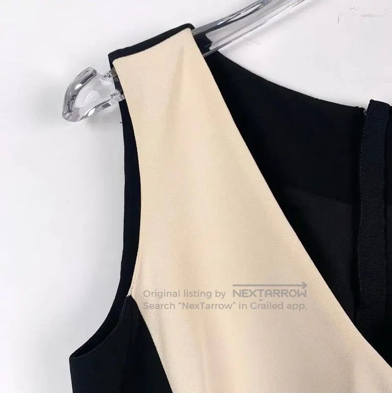 Louis Vuitton Louis Vuitton Color Block Cotton Dress . Size XXS / US 00 / IT 34 - 3 Thumbnail