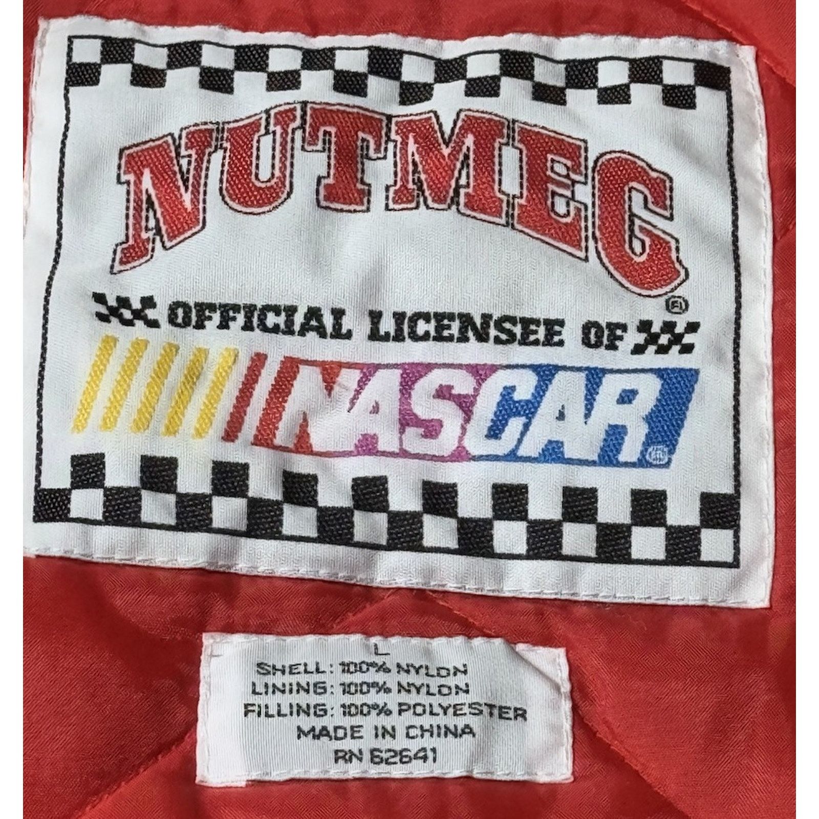 Nutmeg Vintage Nutmeg NASCAR Dale Earnhardt #3 Puffer Jacket Large Size US L / EU 52-54 / 3 - 7 Thumbnail