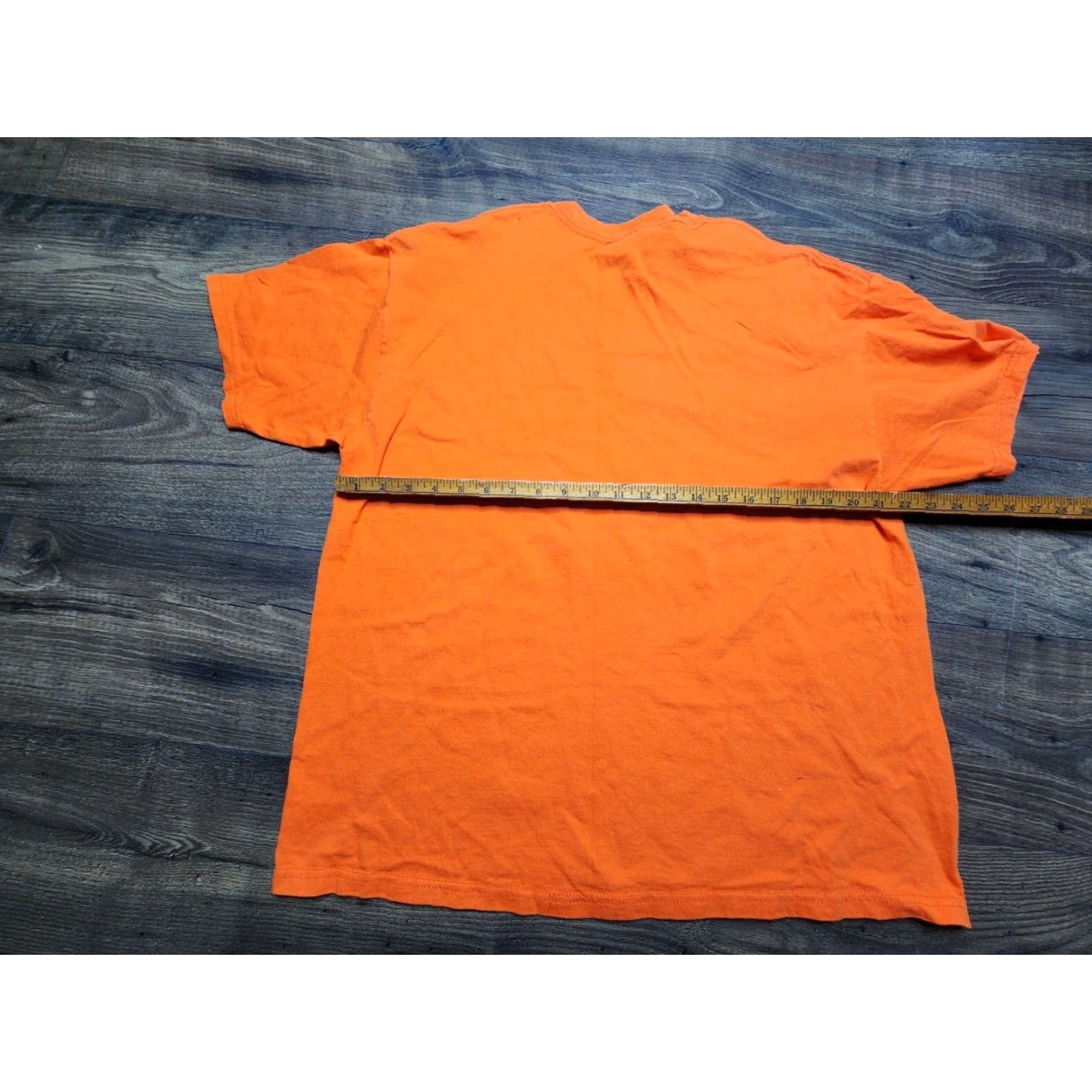 Basic Editions VINTAGE Basic Editions Halloween Shirt Unisex XL 90s Orange Cotton Spooky Tree Pumpkin Cat T-Shirt Size US XL / EU 56 / 4 - 2 Thumbnail