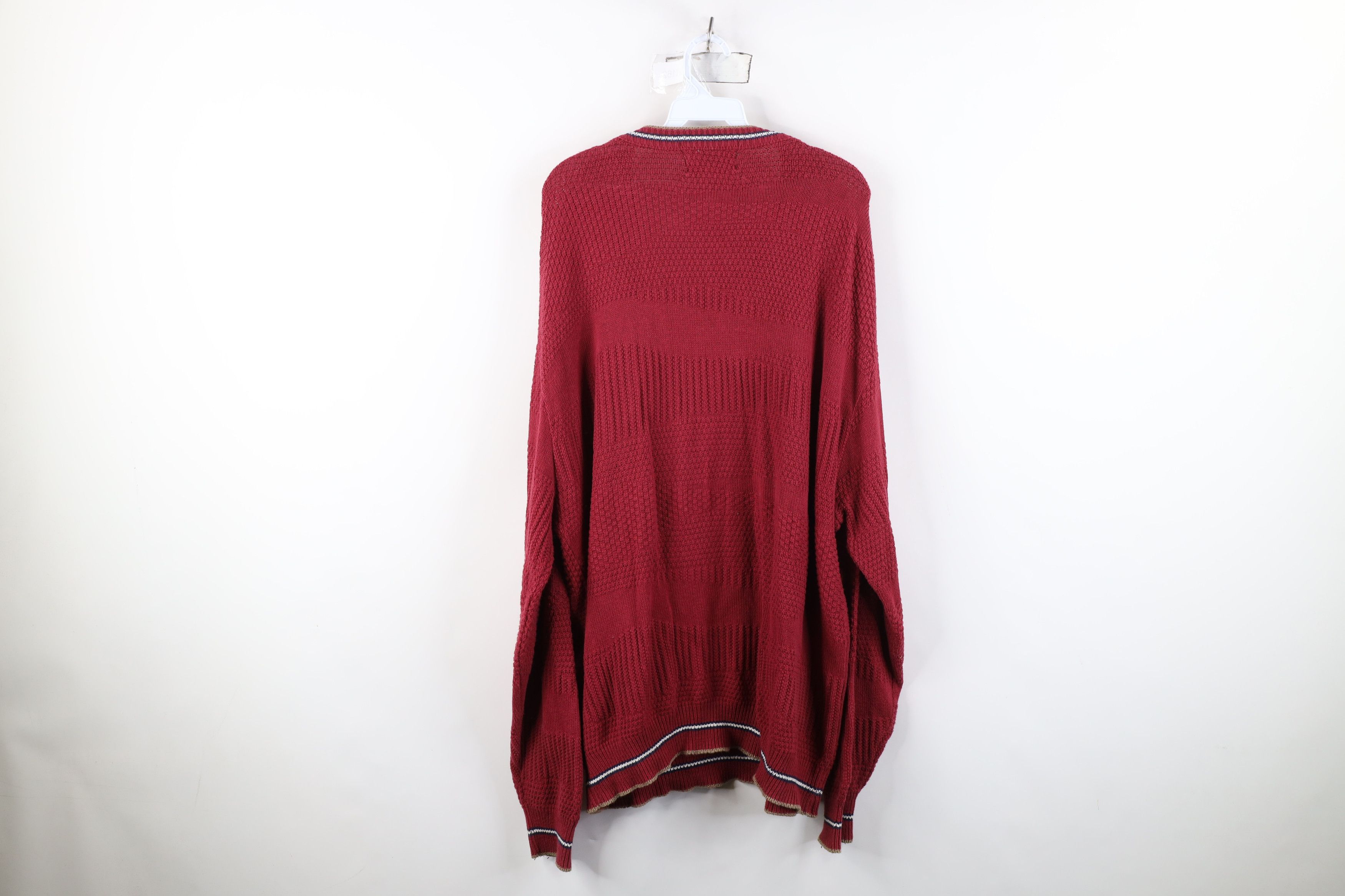 Vintage Vintage 90s Streetwear Golf All Over Print Knit Sweater USA Size US XXL / EU 58 / 5 - 11 Thumbnail