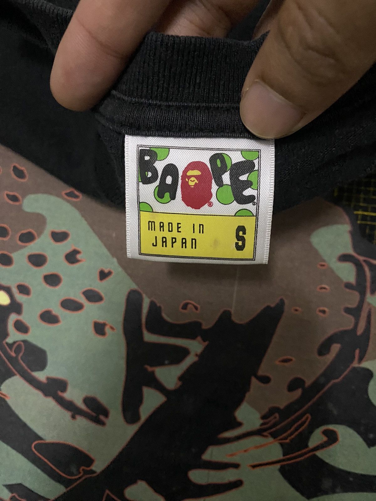 Bape Bape camo grid soldier tee Size US S / EU 44-46 / 1 - 8 Thumbnail