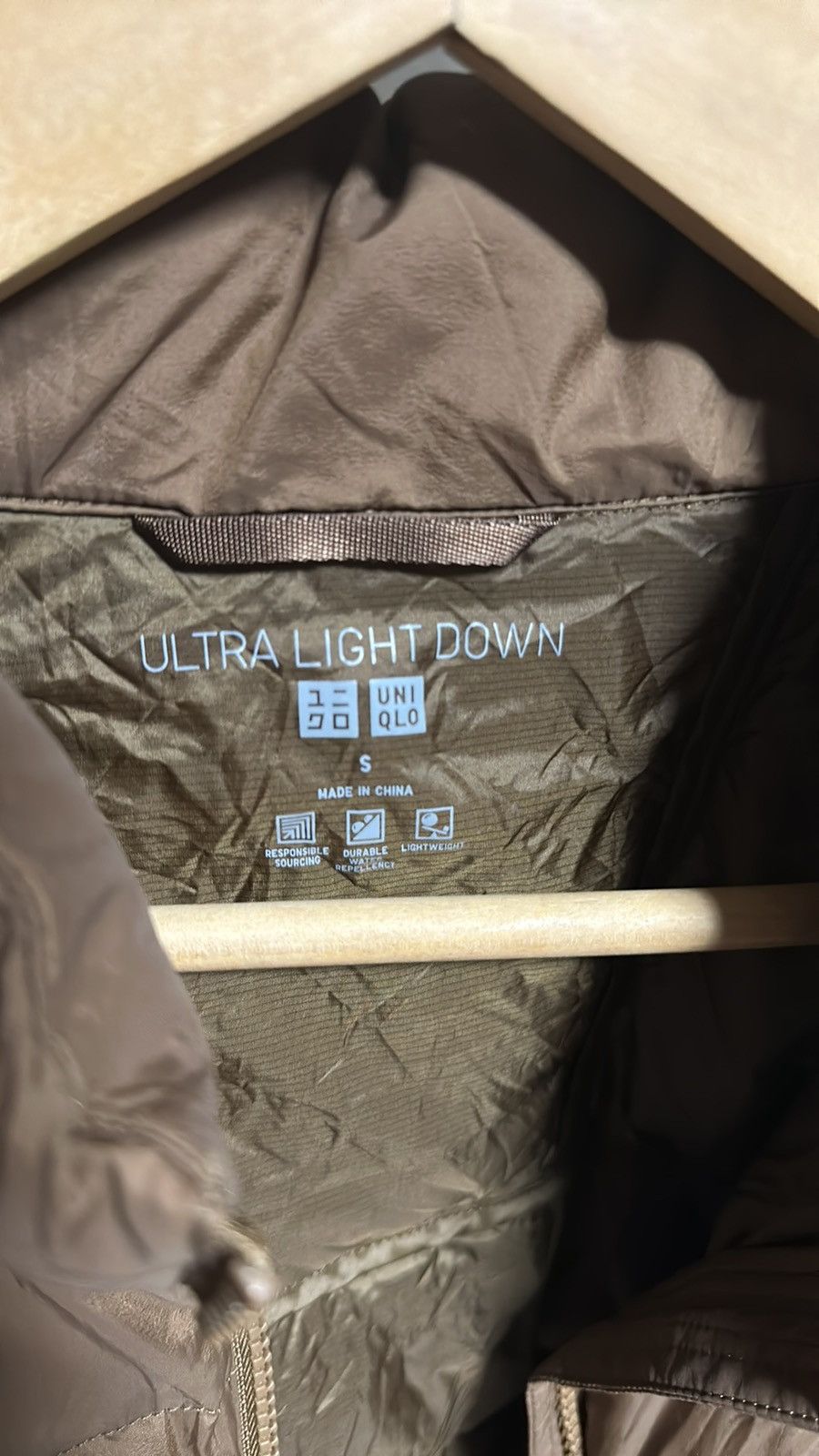 Uniqlo Uniqlo Men’s Ultra Light Down Jacket Brown Size S Size US S / EU 44-46 / 1 - 3 Thumbnail