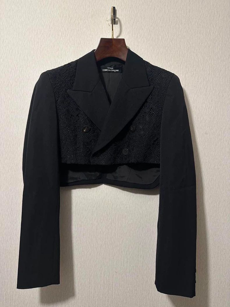 Comme des Garcons Comme des Garcons Lace wool jacket Size M / US 6-8 / IT 42-44 - 1 Thumbnail