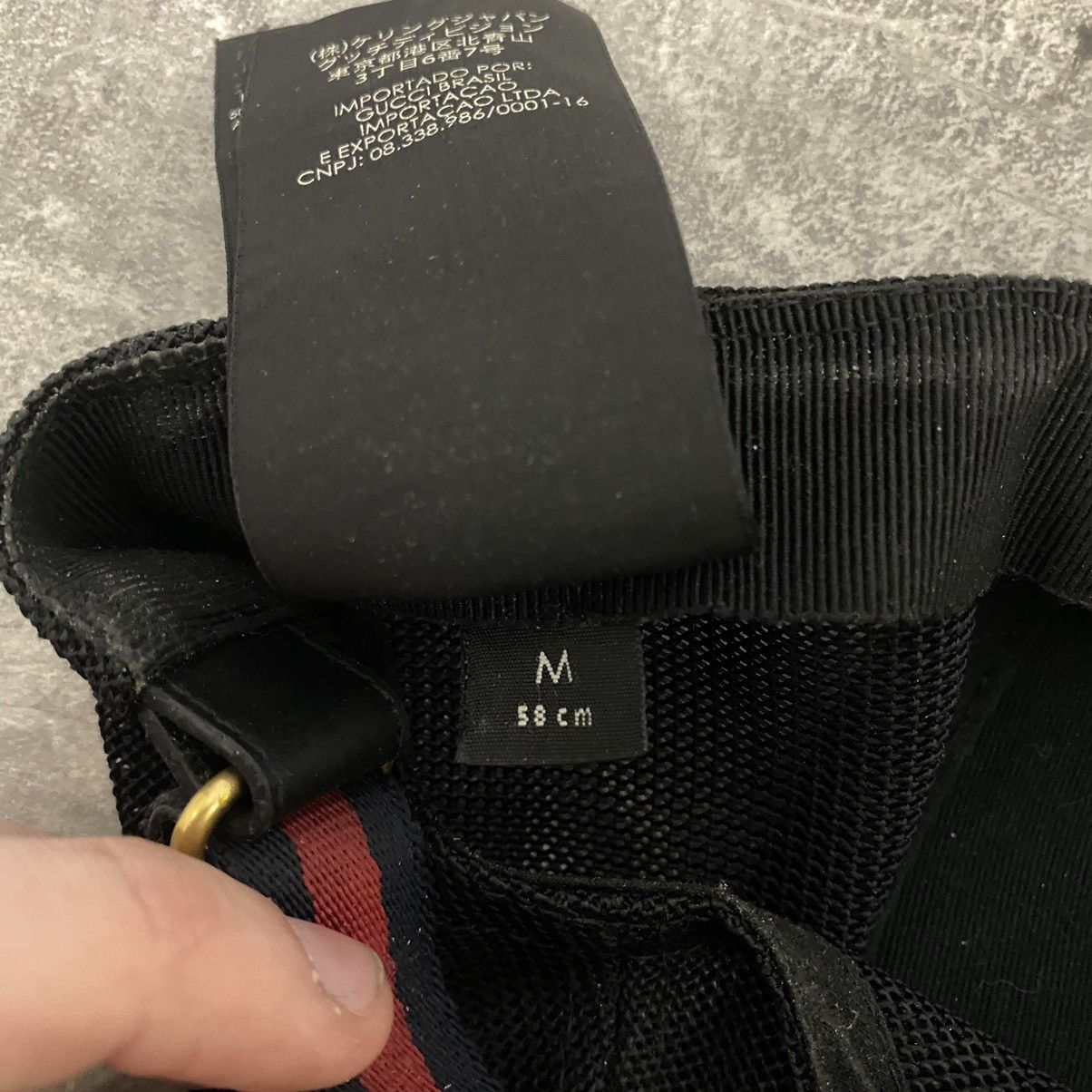 Gucci Gucci Snake Monogram Cap Hat Size 32 - 10 Thumbnail