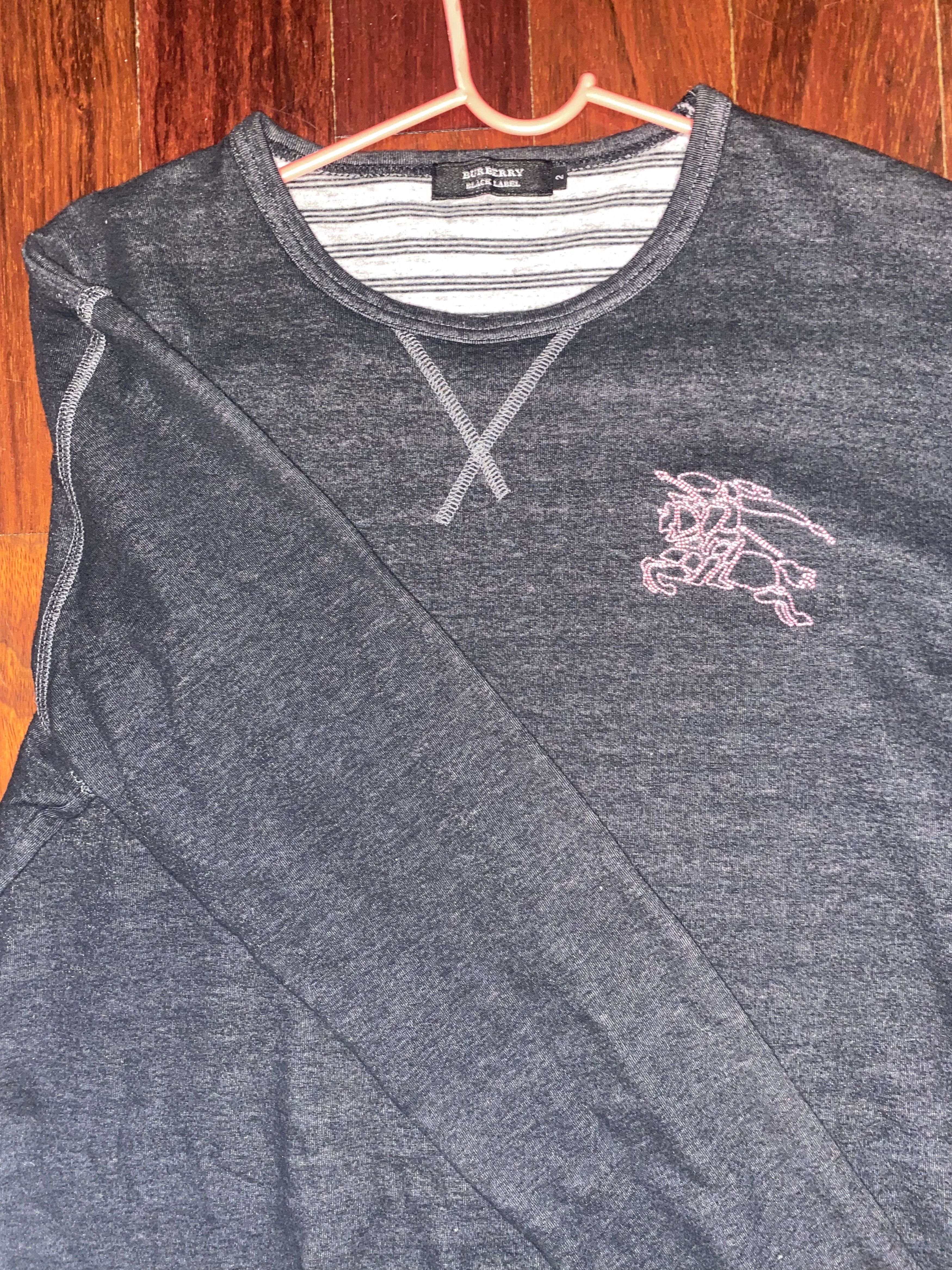 Burberry BURBERRY BIG LOGO SWEATER RARE Size US M / EU 48-50 / 2 - 3 Thumbnail
