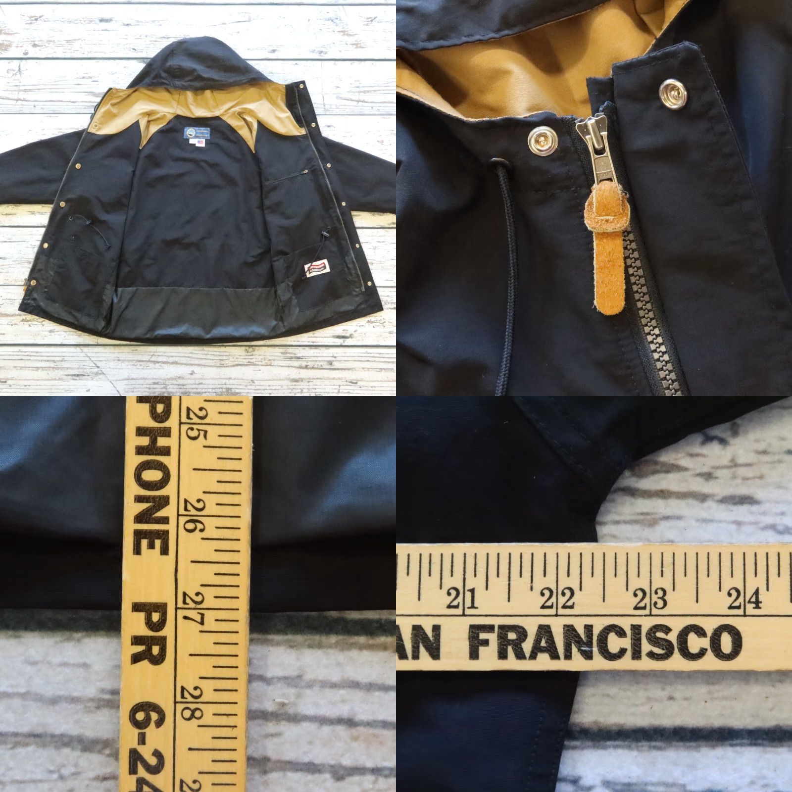 Vintage Oregonian Outfitters Parka Jacket Men XS S Black 60/40 Nylon Made in USA VTG Hiking Size US S / EU 44-46 / 1 - 8 Thumbnail
