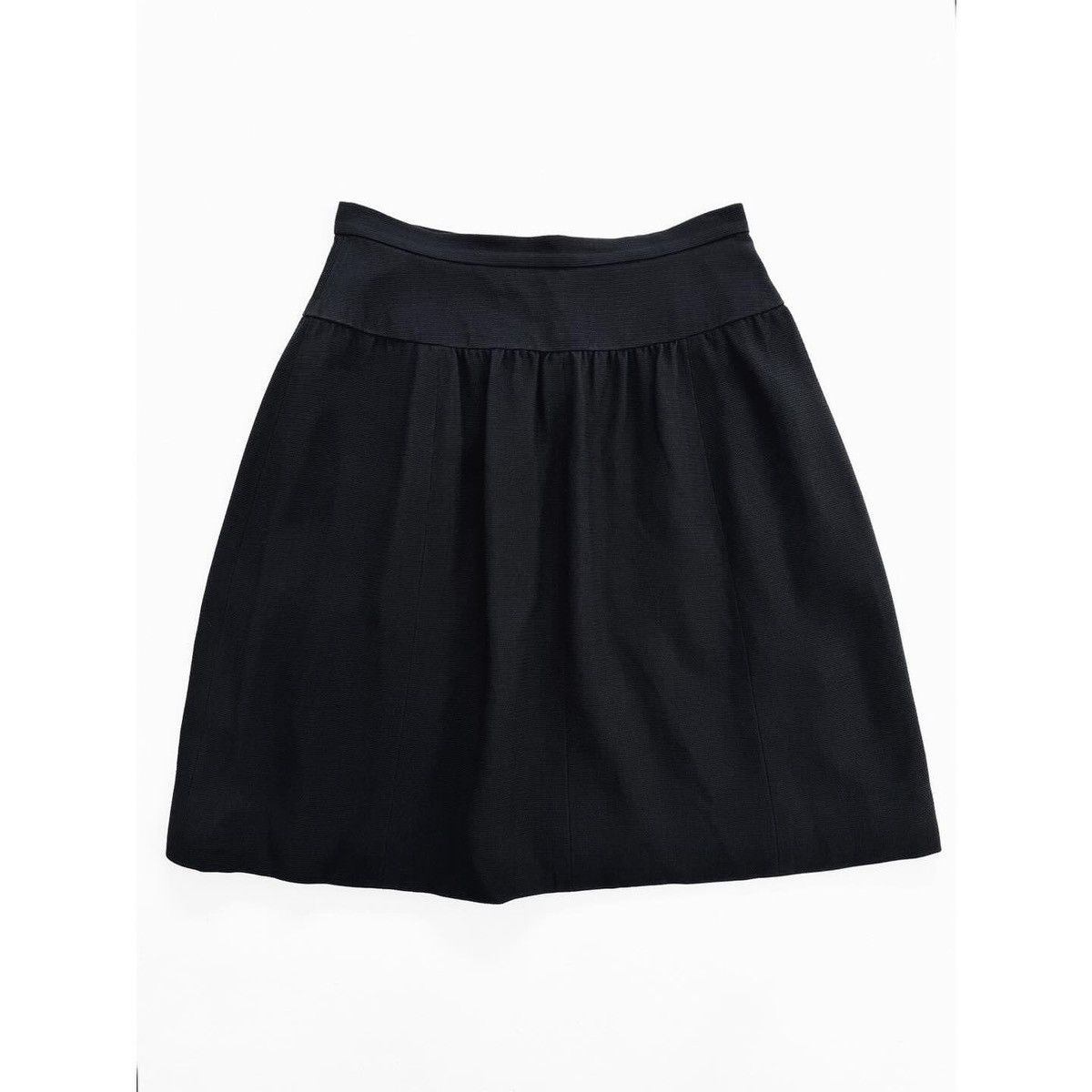 image of Vintage Chanel Skirt in Black, Women's (Size 29)