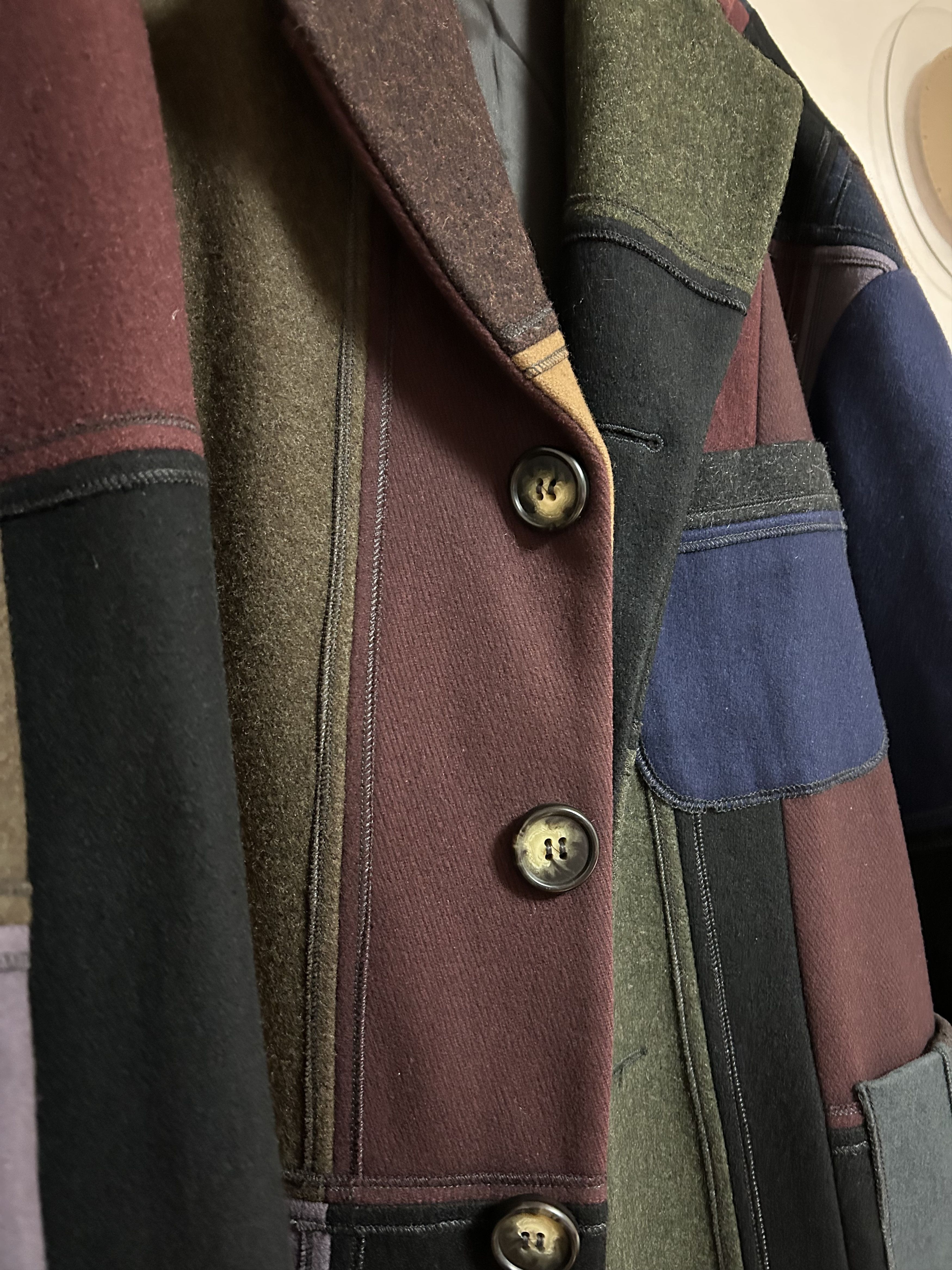 Dolce & Gabbana Dolce&gabbana patchwork coat Size US M / EU 48-50 / 2 - 3 Thumbnail