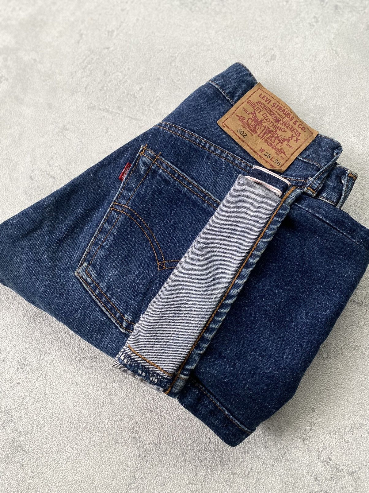 Levi's × Vintage vintage Levi’s 502 made in japan red line selvedge Big E Size US 28 / EU 44 - 17 Thumbnail