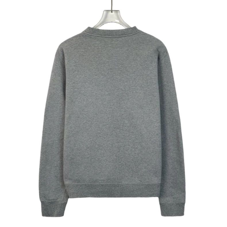 Dior Dior Gray CD letter embroidery cotton round-neck long-sleev Size US S / EU 44-46 / 1 - 2 Thumbnail