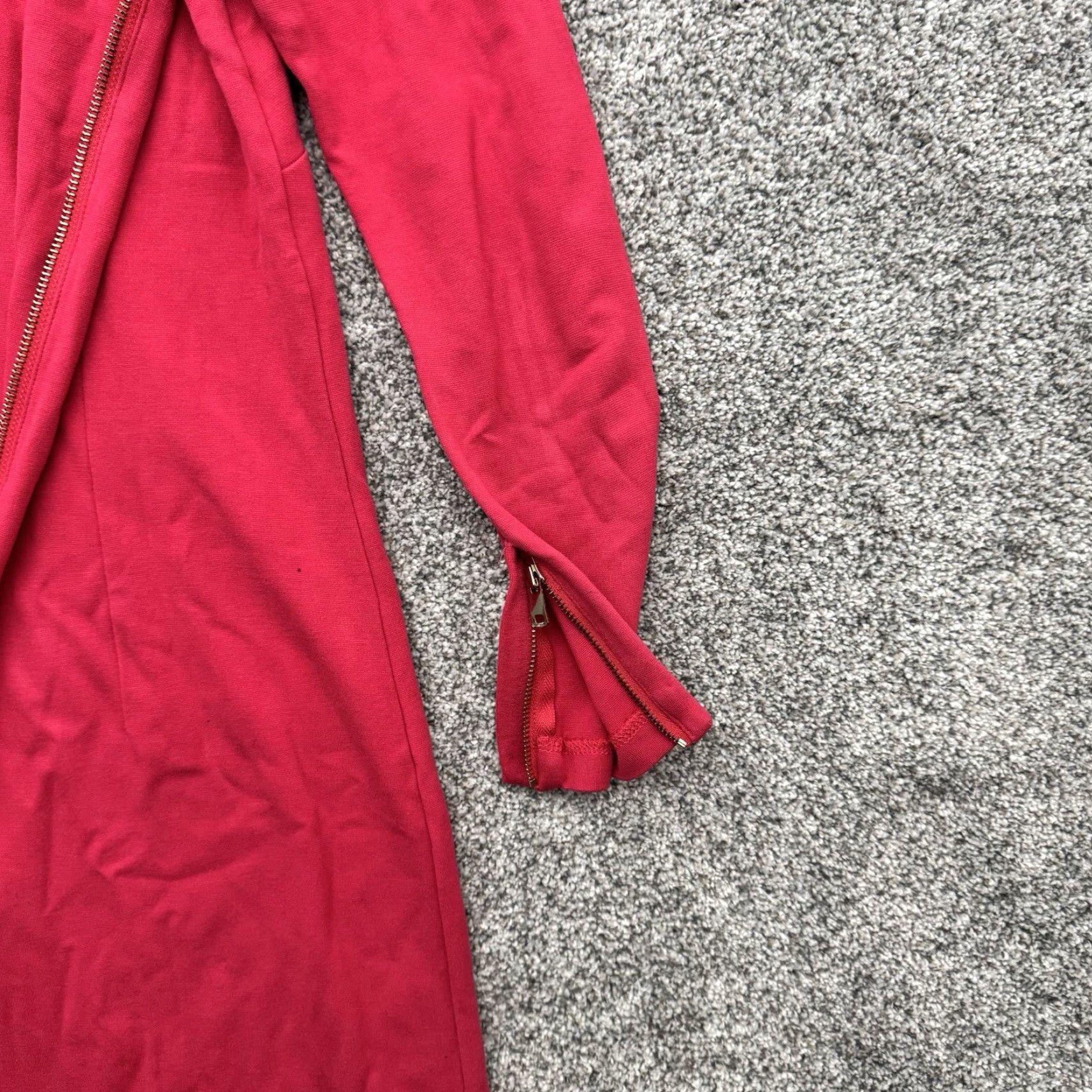 Vintage **Vintage Ann Taylor 6 Pink Zipper Sheath Dress 90s** User: **Vintage Ann Taylor 6 Pink Sheath Dress 90s Zip Cuffs** Size M / US 6-8 / IT 42-44 - 5 Thumbnail