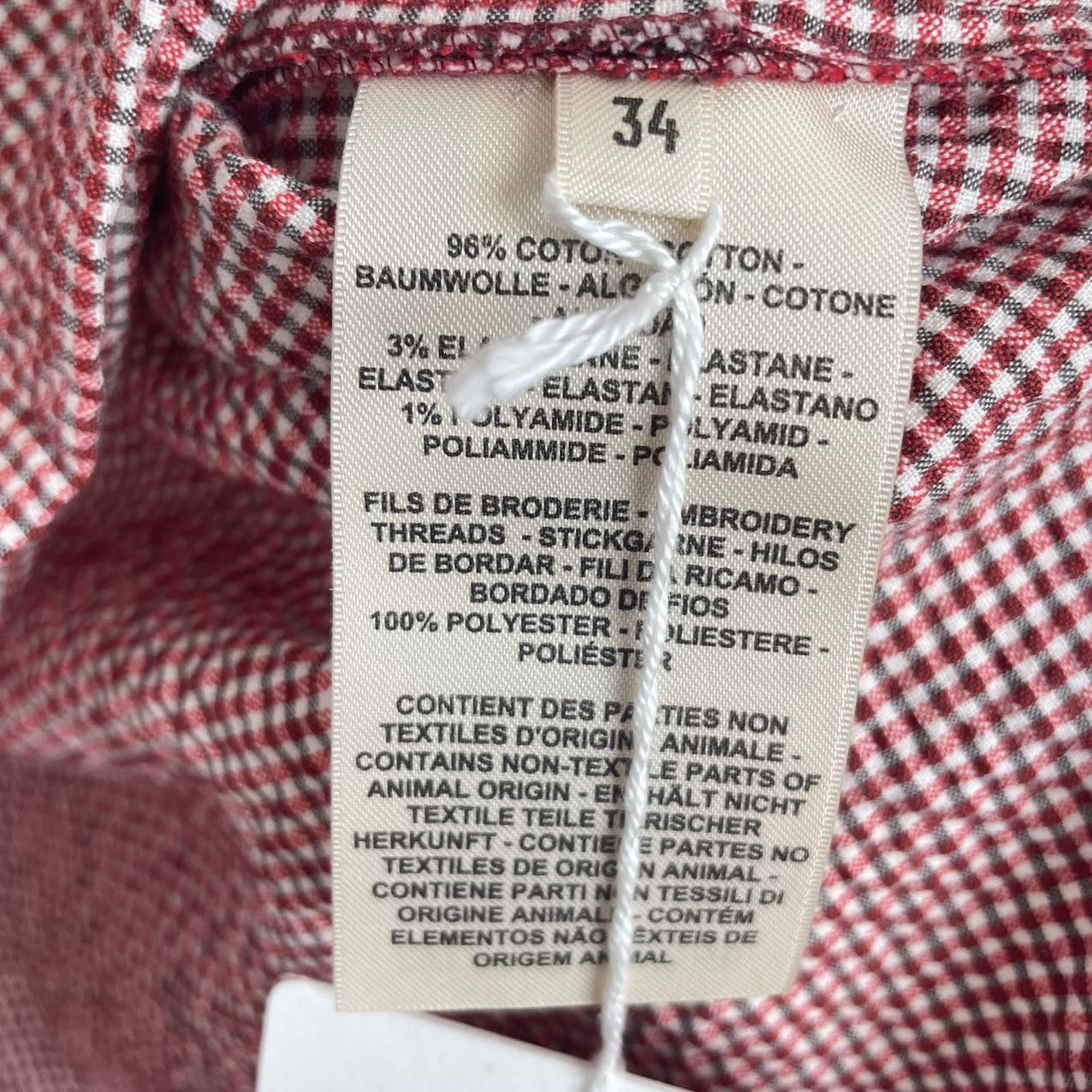 Hermes Hermes Animal Pattern Shirt K26WX Size XXS / US 00 / IT 34 - 7 Thumbnail