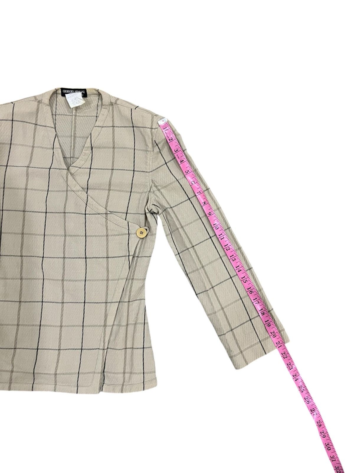 Giorgio Armani Vintage GIORGIO ARMANI blazer women black label Size XS / US 0-2 / IT 36-38 - 13 Thumbnail