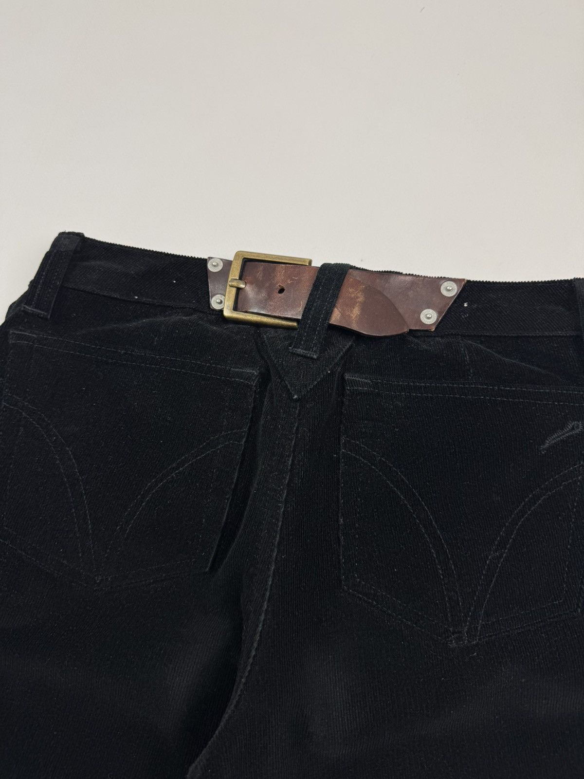 Dolce & Gabbana Y2K Vintage Dolce&Gabbana Corduroy Women’s Pants Size 30" / US 8 / IT 44 - 15 Thumbnail