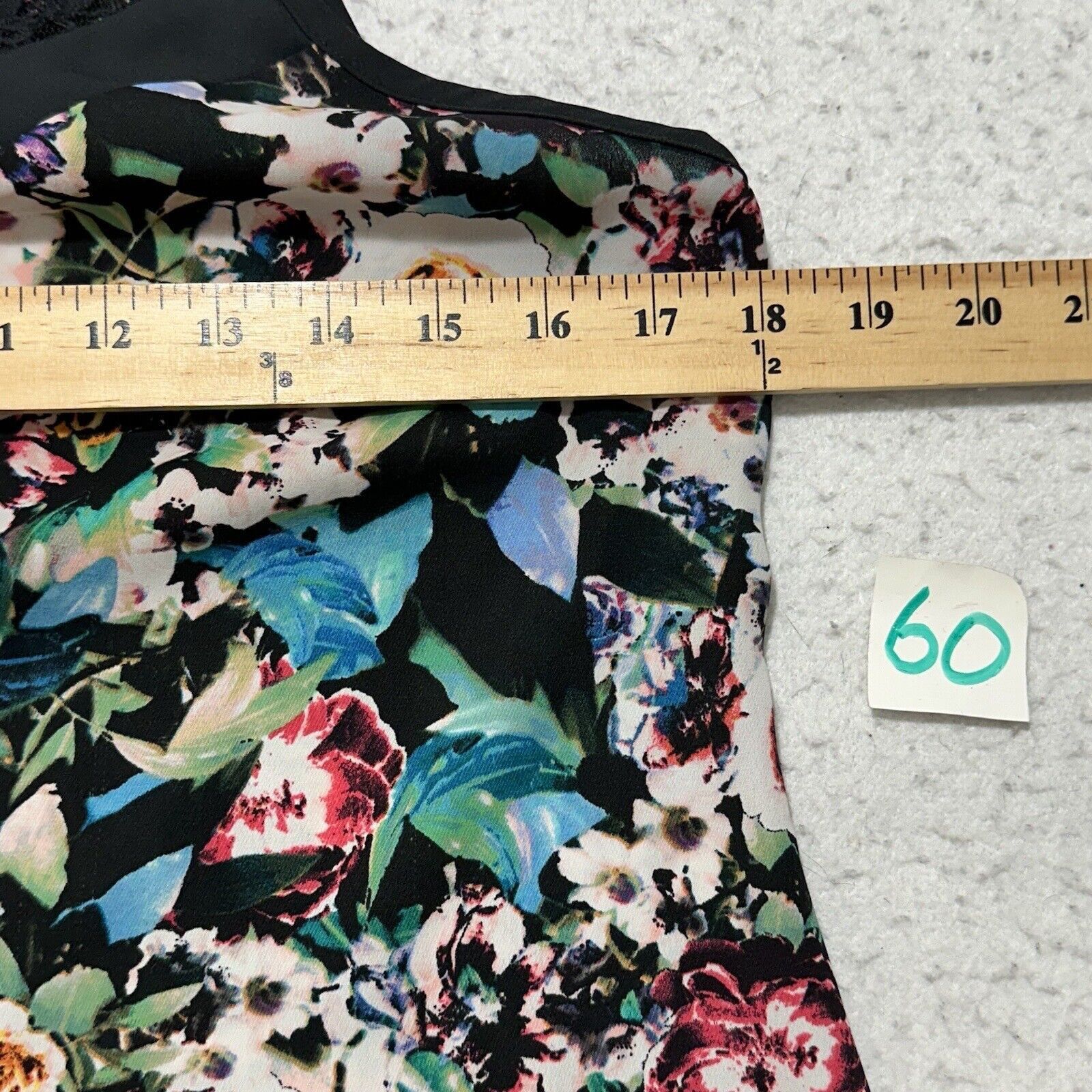 Nicole Miller Nicole Miller Medium Floral Tank Top Lightweight Blouse Size M / US 6-8 / IT 42-44 - 8 Thumbnail