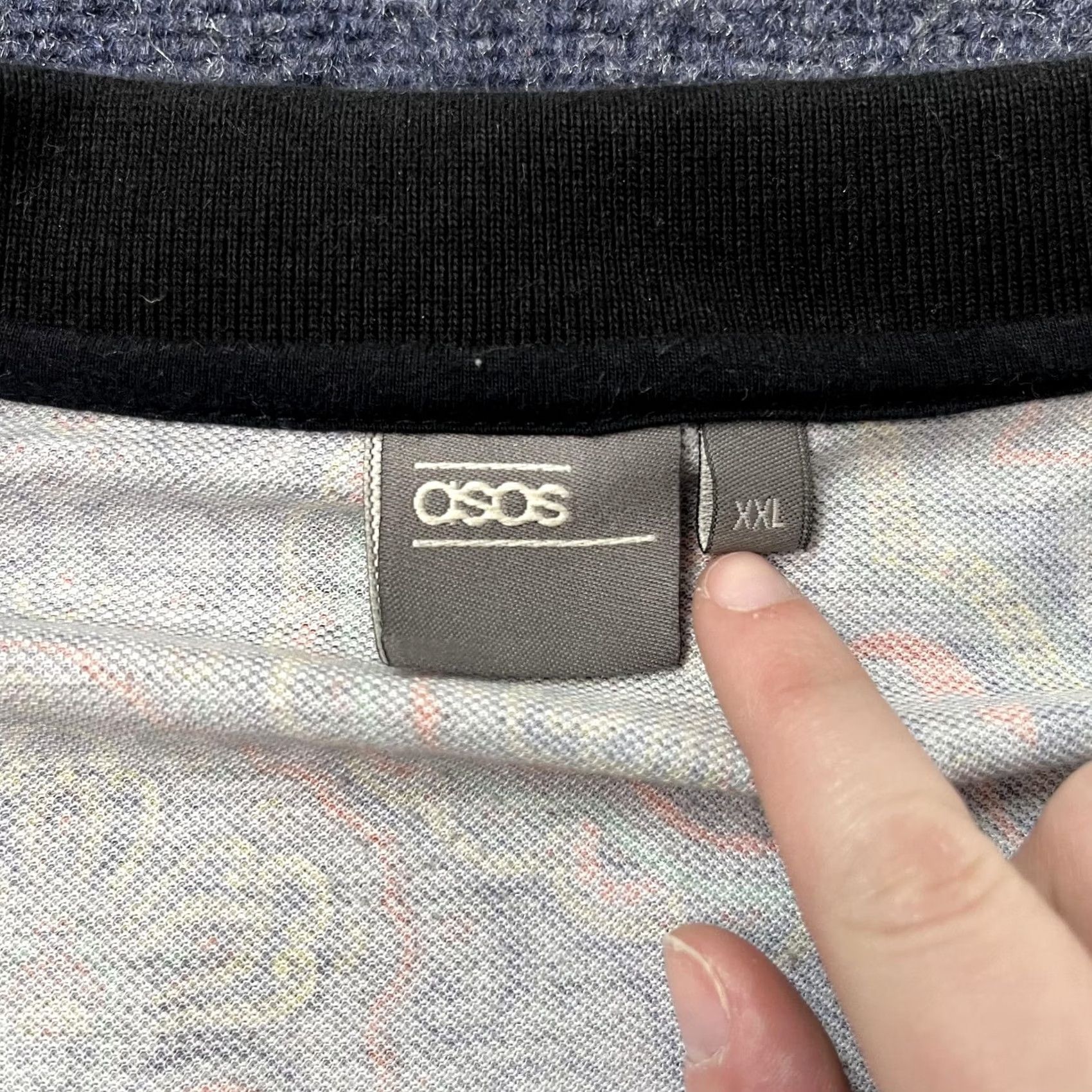 Asos ASOS Polo Shirt Mens 2XLT Multicolor Paisley Short Sleeve Collared Knit Shirt Mens 2XLT Paisley Multicolor Knit Polo Shirt Size US XXL / EU 58 / 5 - 3 Thumbnail