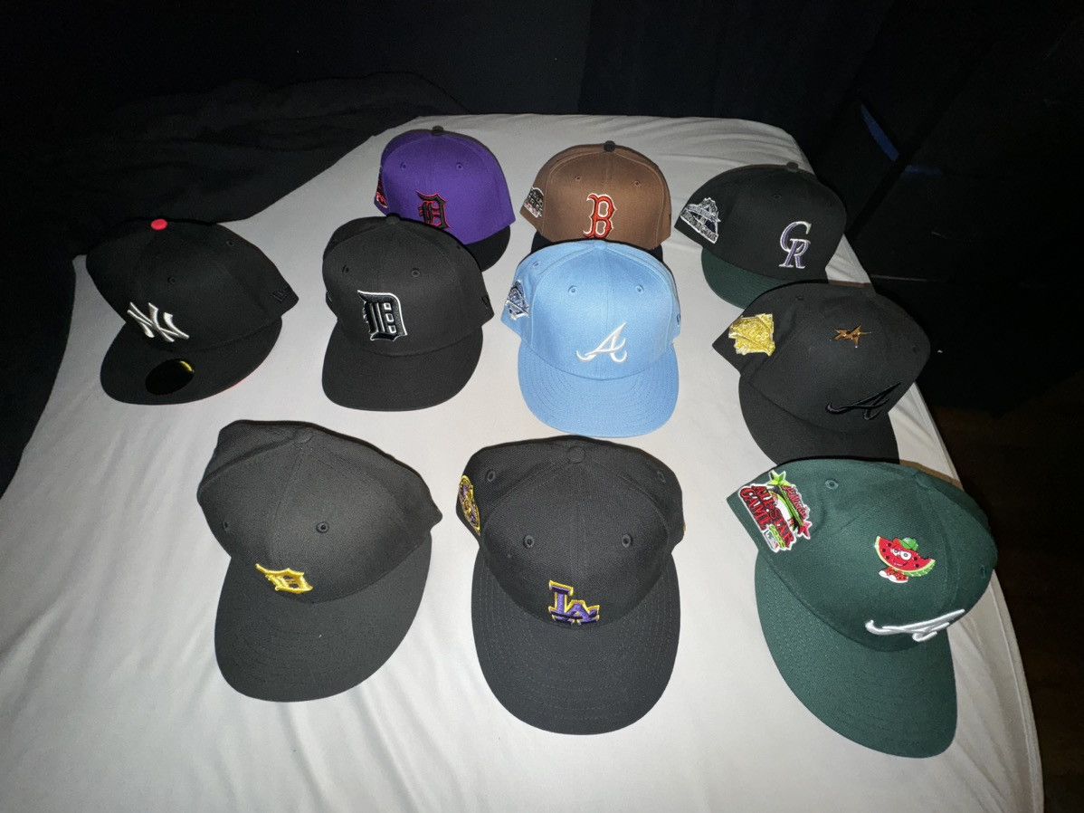 image of Hat Club Hatclub Steal $230 For 10 Hats Bundle in Black, Men's