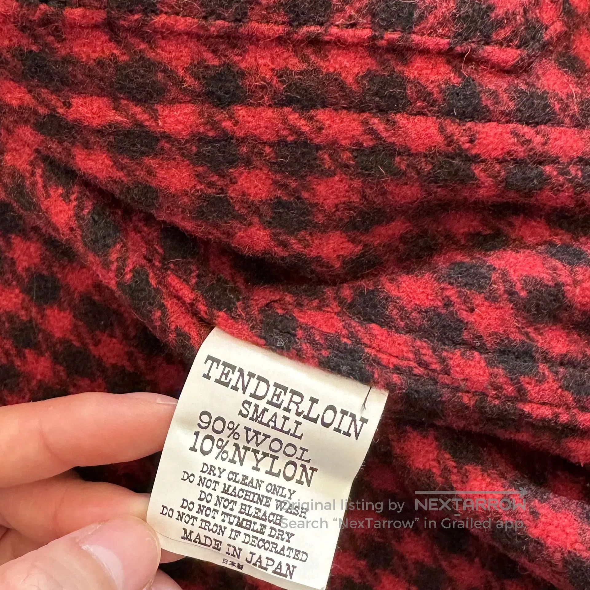 Vintage Wool Houndstooth Lumberjack Jacket. Size US S / EU 44-46 / 1 - 6 Thumbnail