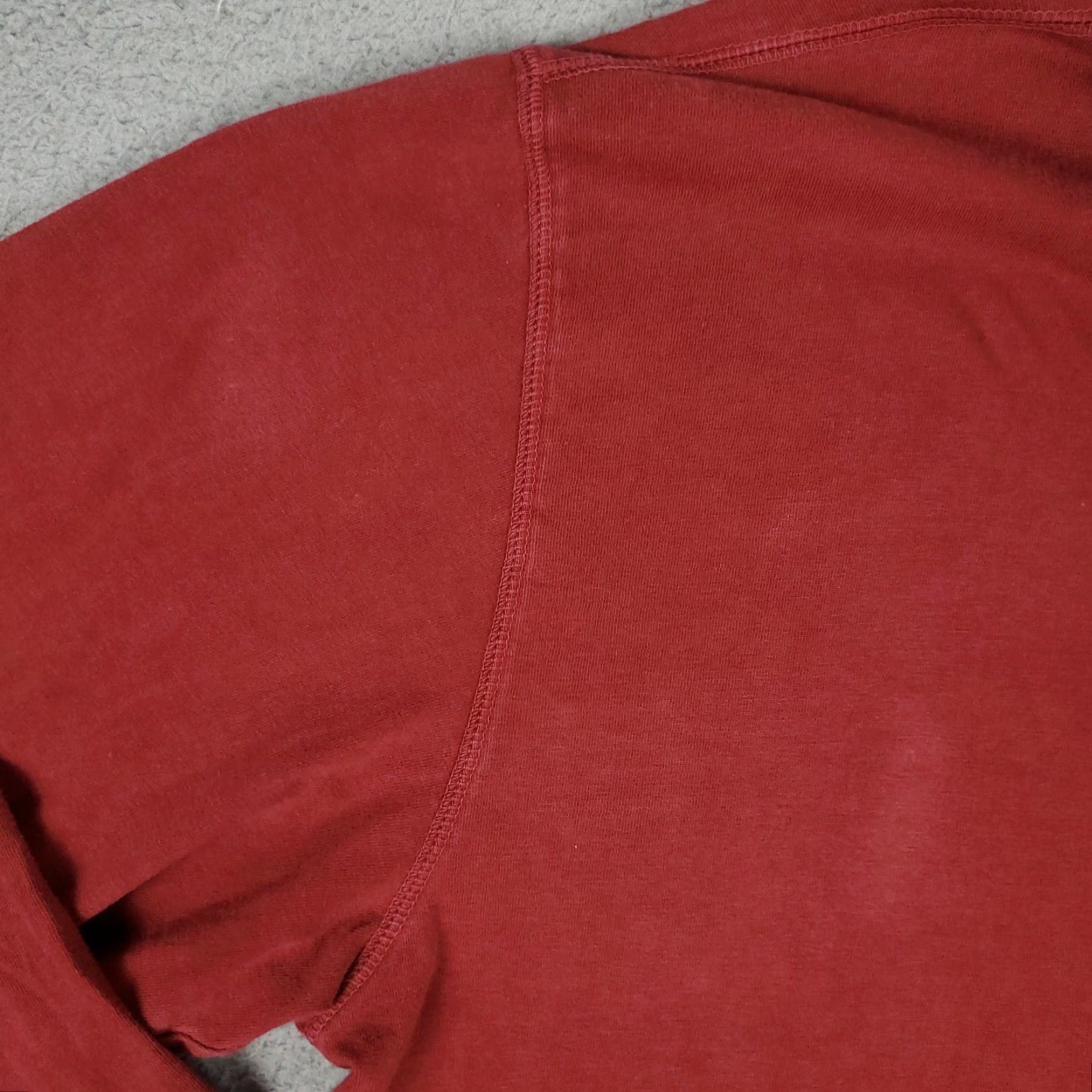 Vintage Woolrich Red Casual Polo Shirt Men’s Long Sleeve Size Large 100% Cotton Sports Activewear Size US L / EU 52-54 / 3 - 4 Thumbnail