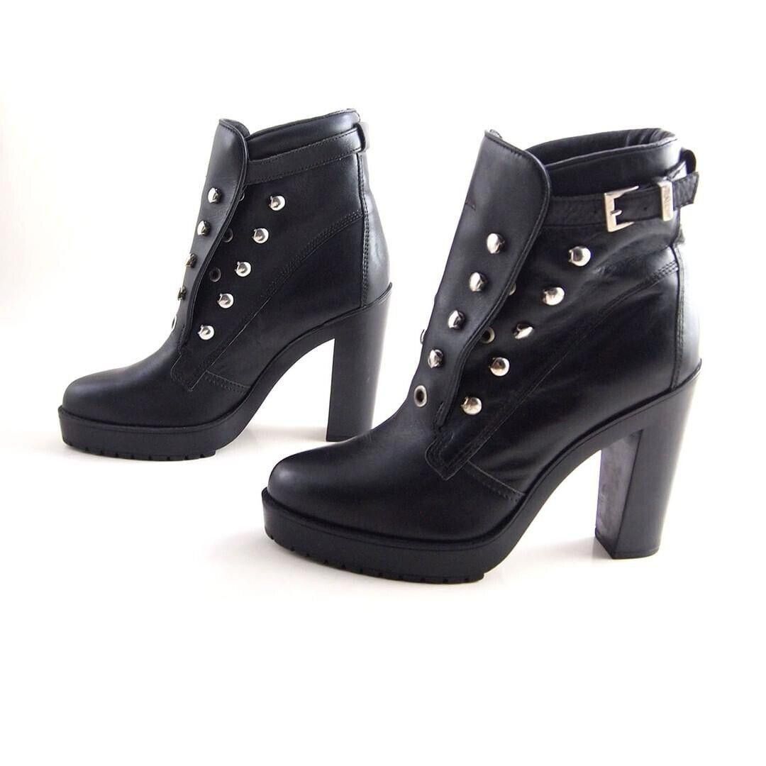 Diesel Diesel D Zana Boots High Heel Black Womens US 9 EU 39 Size US 9 / IT 39 - 2 Thumbnail