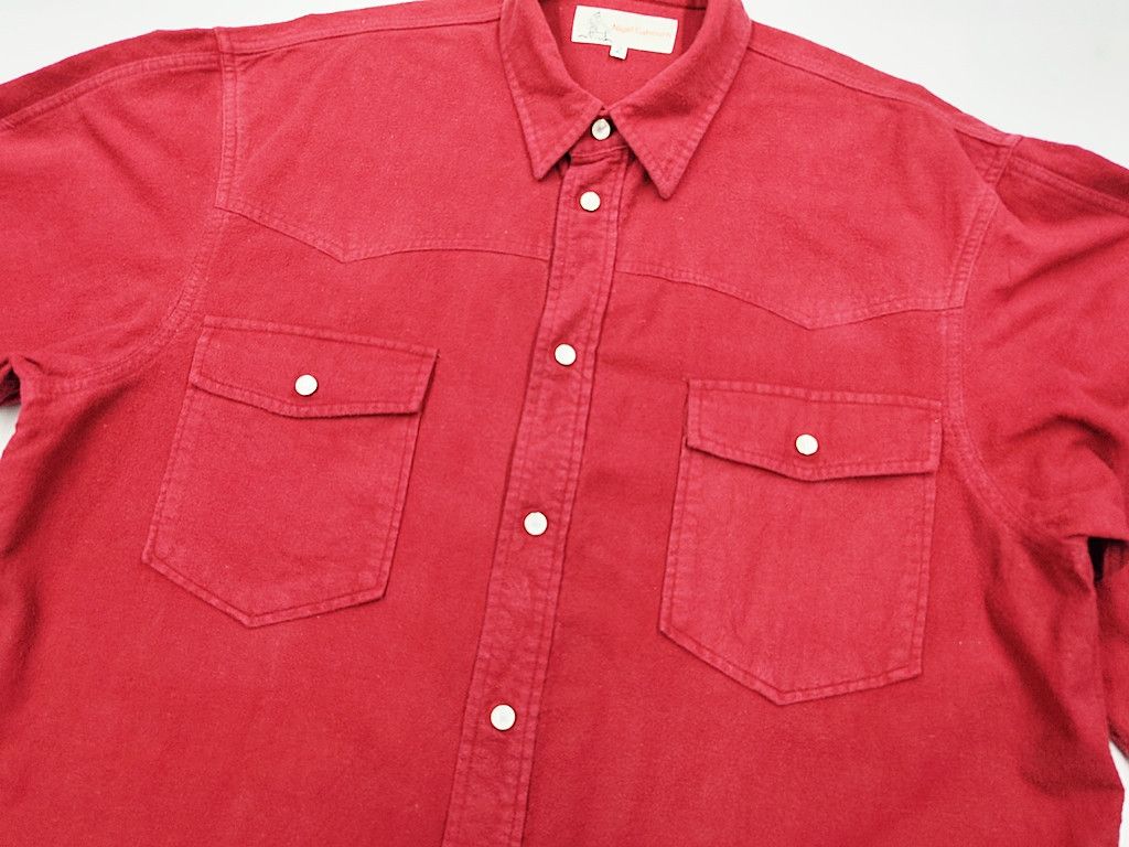 Nigel Cabourn NIGEL CABOURN western design with pearl snap button Size US M / EU 48-50 / 2 - 3 Thumbnail
