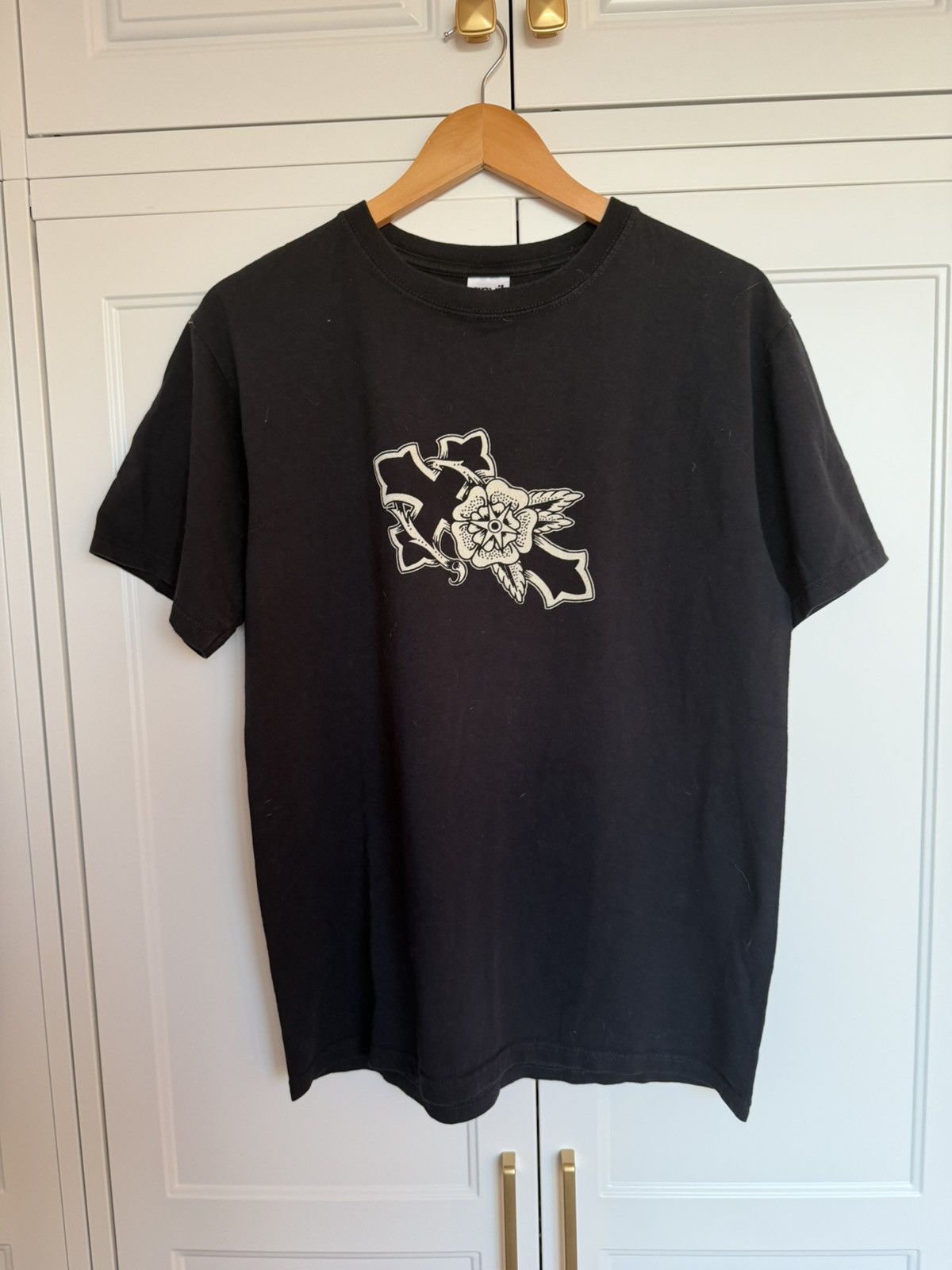 Derek Rose DI Rose Halo Graphic T Shirt Mens Medium Black Tattoo Size US M / EU 48-50 / 2 - 2 Thumbnail