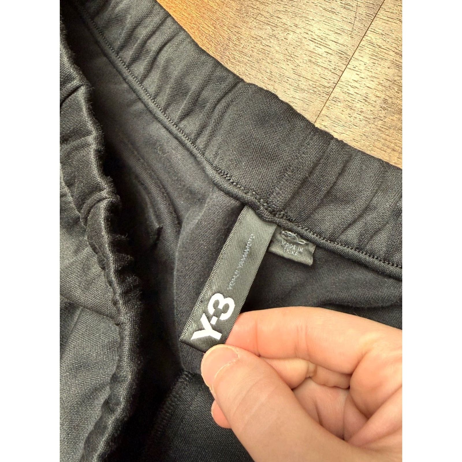 Adidas Adidas Y-3 Yohji Yamamoto Mens XL Heavyweight Tech Sweatpants Black Sweatpants - XL Mens Black Size US 36 / EU 52 - 5 Thumbnail