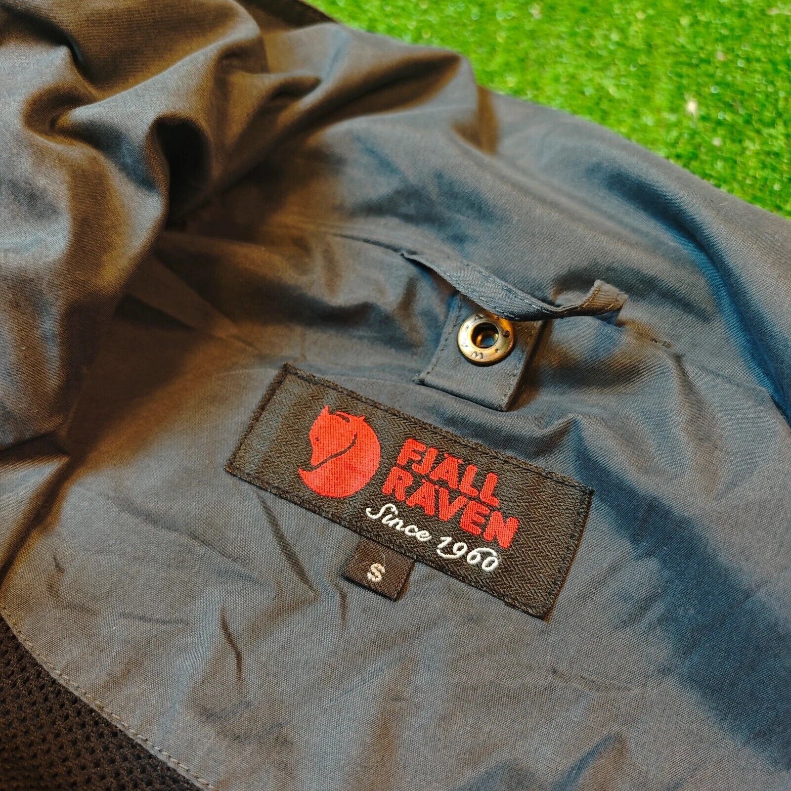 Fjallraven × Vintage Fjallraven jacket Mens S Full Zip Gray windbreaker outdoors Size US S / EU 44-46 / 1 - 4 Thumbnail