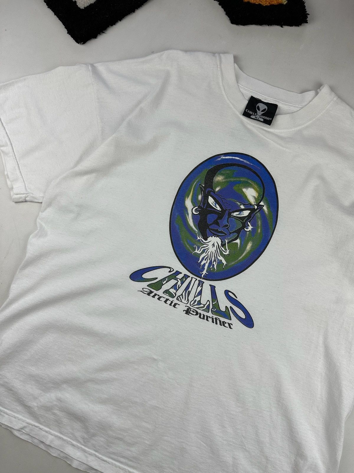 Vintage Rare Vintage 1993 Chills wear by heartland tee acid trance Size US XL / EU 56 / 4 - 5 Thumbnail