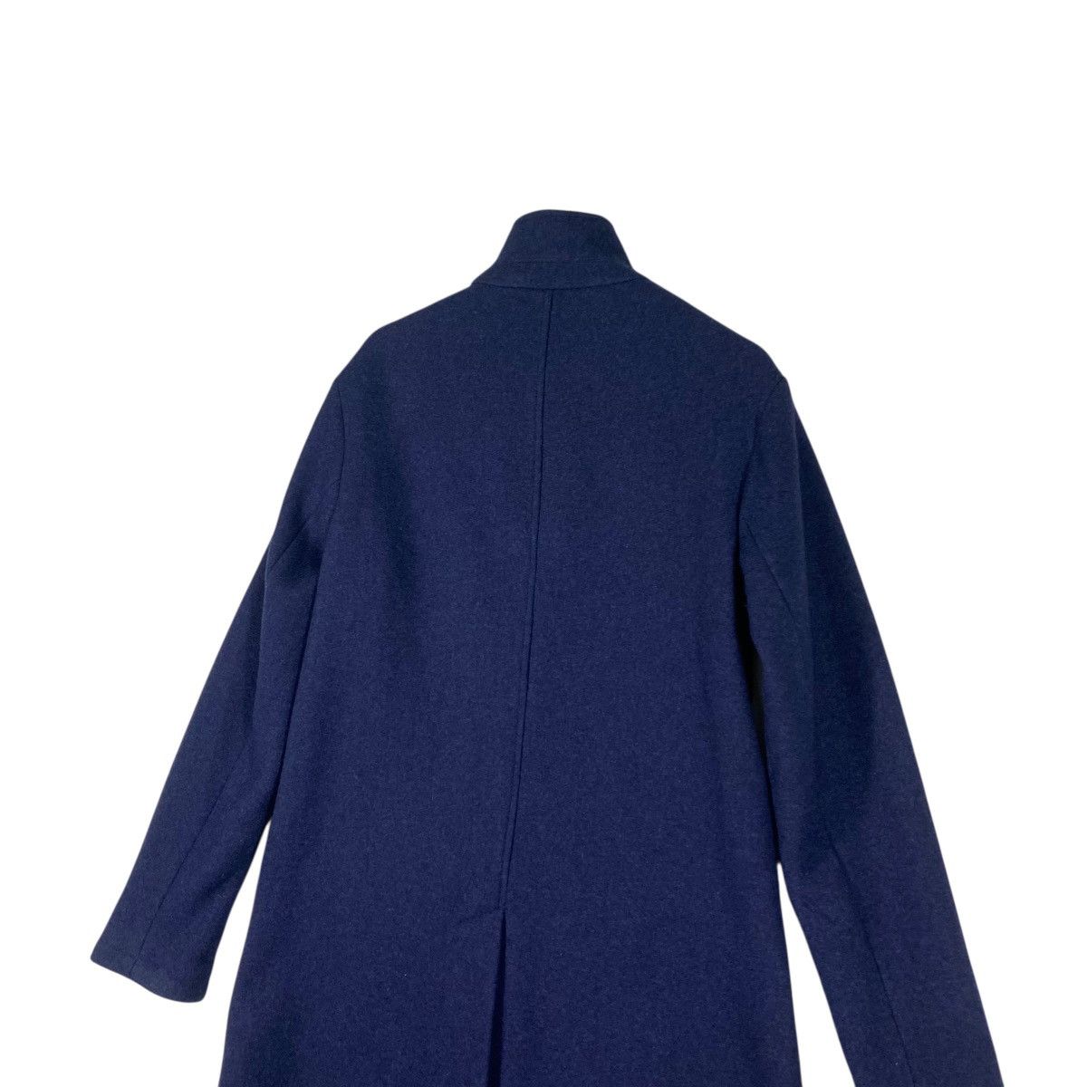 Armani Armani Jeans Snap Button Balmacaan Coat Size 50 Blue Colour Size US M / EU 48-50 / 2 - 12 Thumbnail