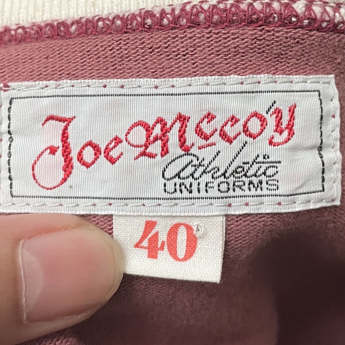 The Real McCoy's Vintage Japanese Brand Joe Mc Coy T-shirt 2000s Size US M / EU 48-50 / 2 - 9 Thumbnail