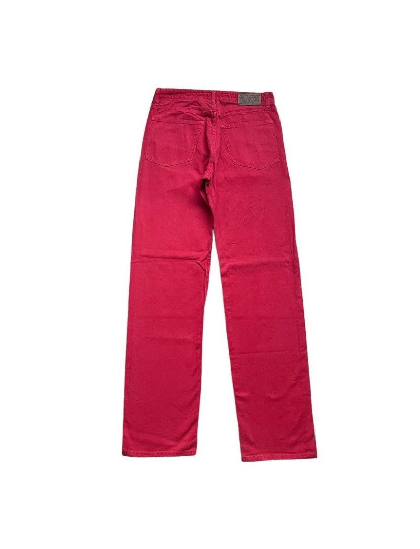 Marithe + Francois Girbaud Marithe Francois Girbaud Red Denim Jeans Size US 29 - 2 Thumbnail