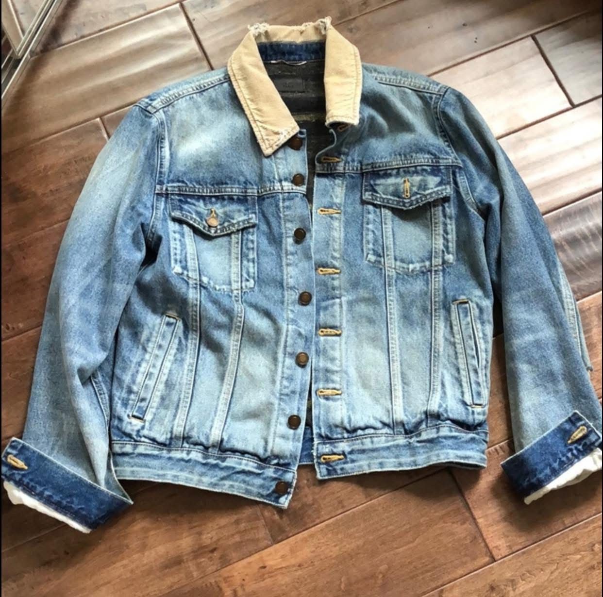 Saint Laurent Paris Saint Laurent Denim Jacket Size US M / EU 48-50 / 2 - 1 Thumbnail