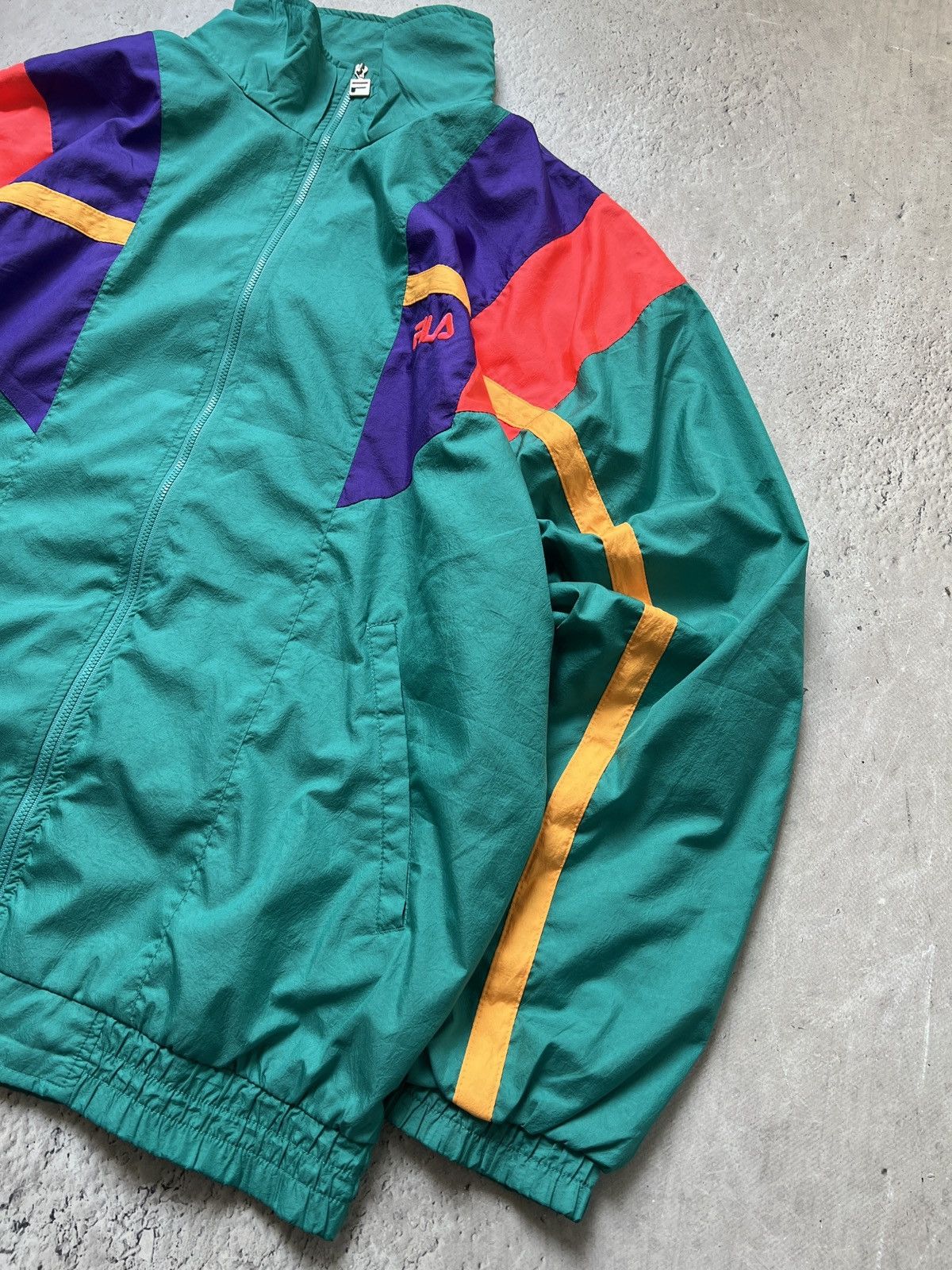 Fila Fila multicolour truck sportswear suit nylon y2k Size US 34 / EU 50 - 4 Thumbnail