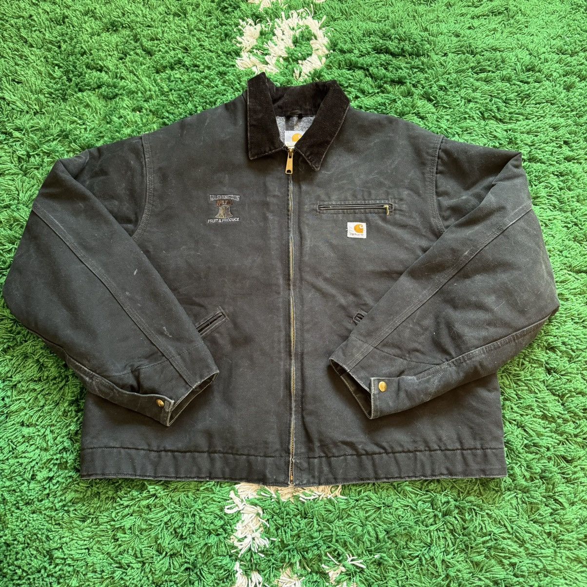 image of Carhartt Jacket XL Black, Men's