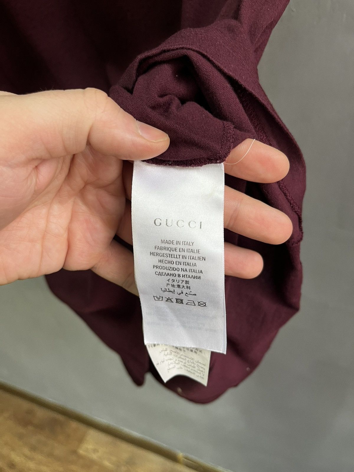 Gucci Gucci t shirt big logo Size US S / EU 44-46 / 1 - 6 Thumbnail