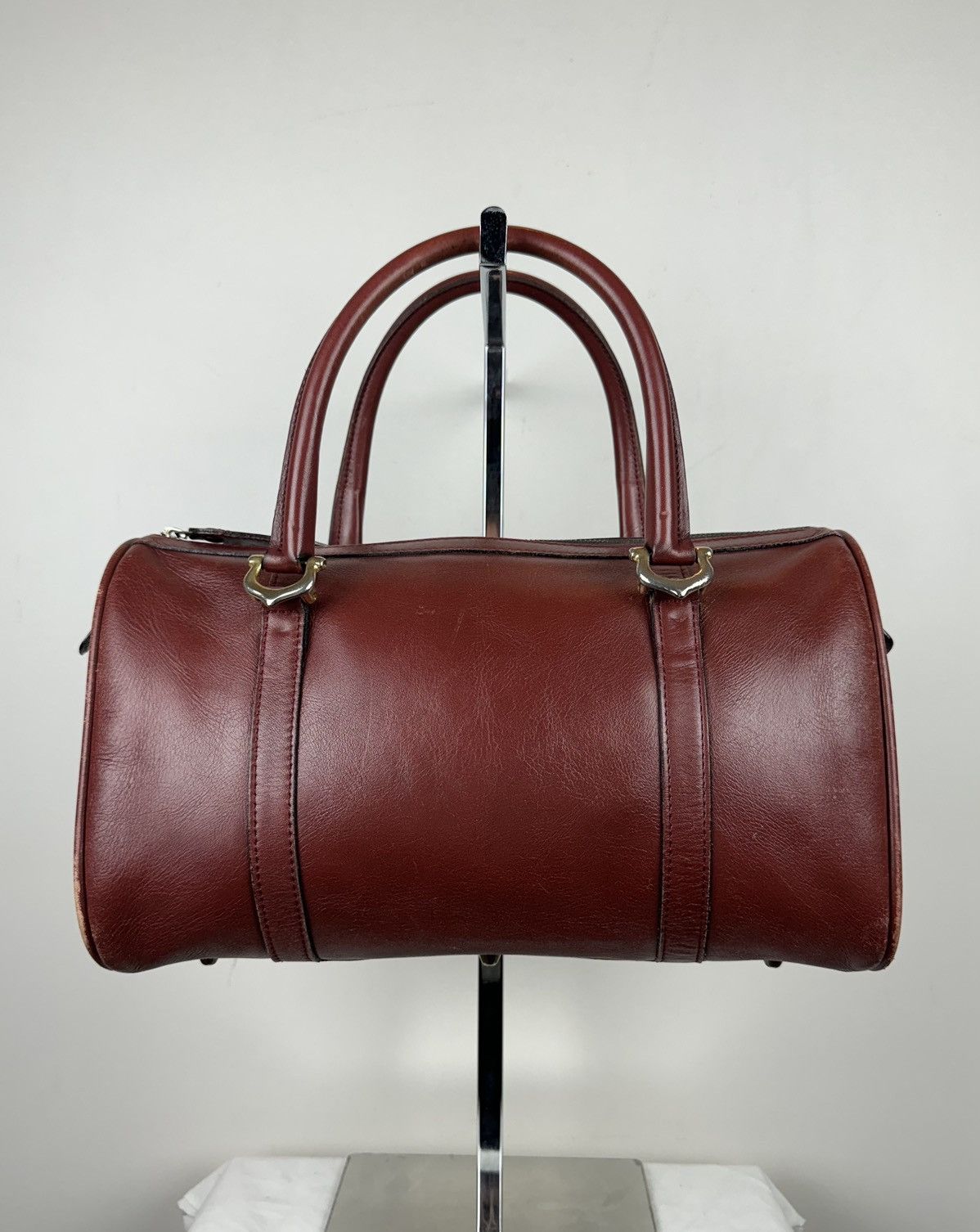 Cartier Vintage Cartier Bowling Boston bag original luxury item Size ONE SIZE - 1 Thumbnail
