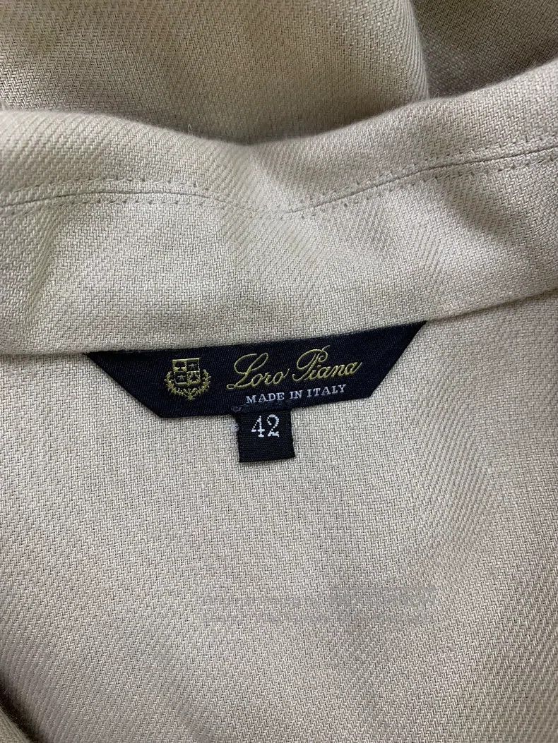 Loro Piana Loro Piana Linen Collar Shirt Size S / US 4 / IT 40 - 4 Thumbnail