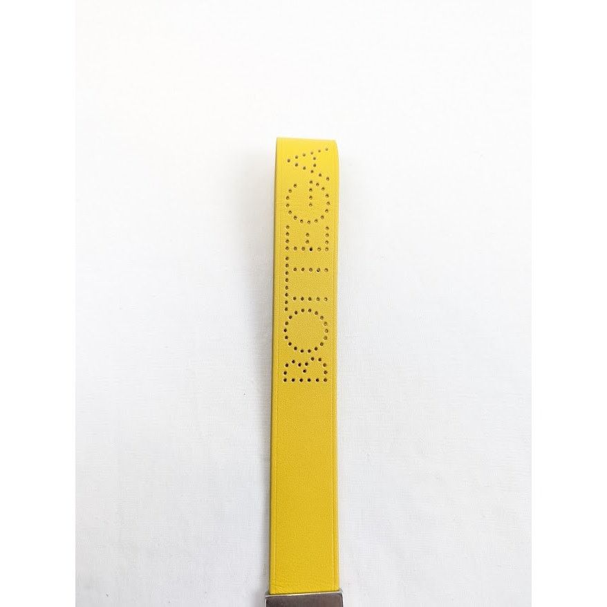 Bottega Veneta o1rshd1 Size: OS/ Nappa Logo/Ottone Keyring in Yellow/Silver Size ONE SIZE - 4 Thumbnail