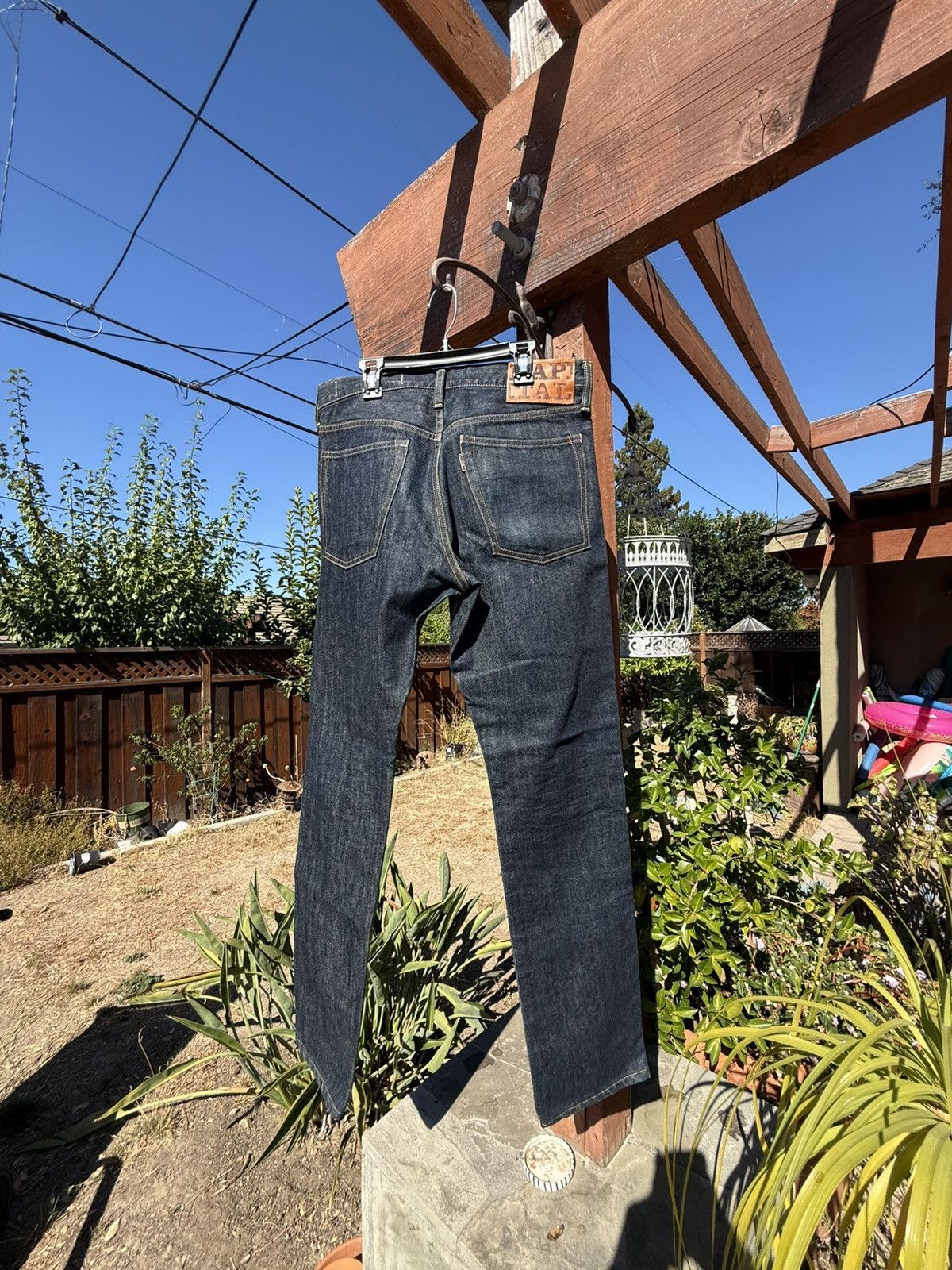 Kapital Kapital Blue Darkwash Denim Size US 33 - 2 Thumbnail