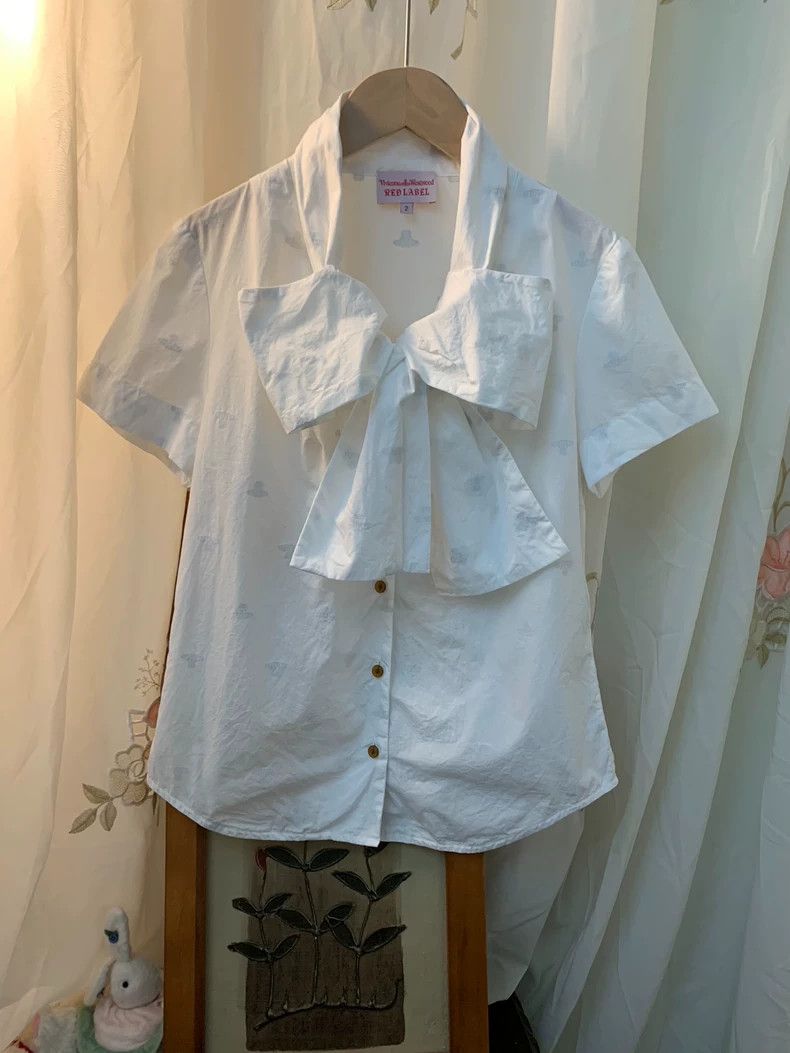 Vivienne Westwood vivienne westwood size2 Butterfly bow tie shirt Size M / US 6-8 / IT 42-44 - 1 Thumbnail