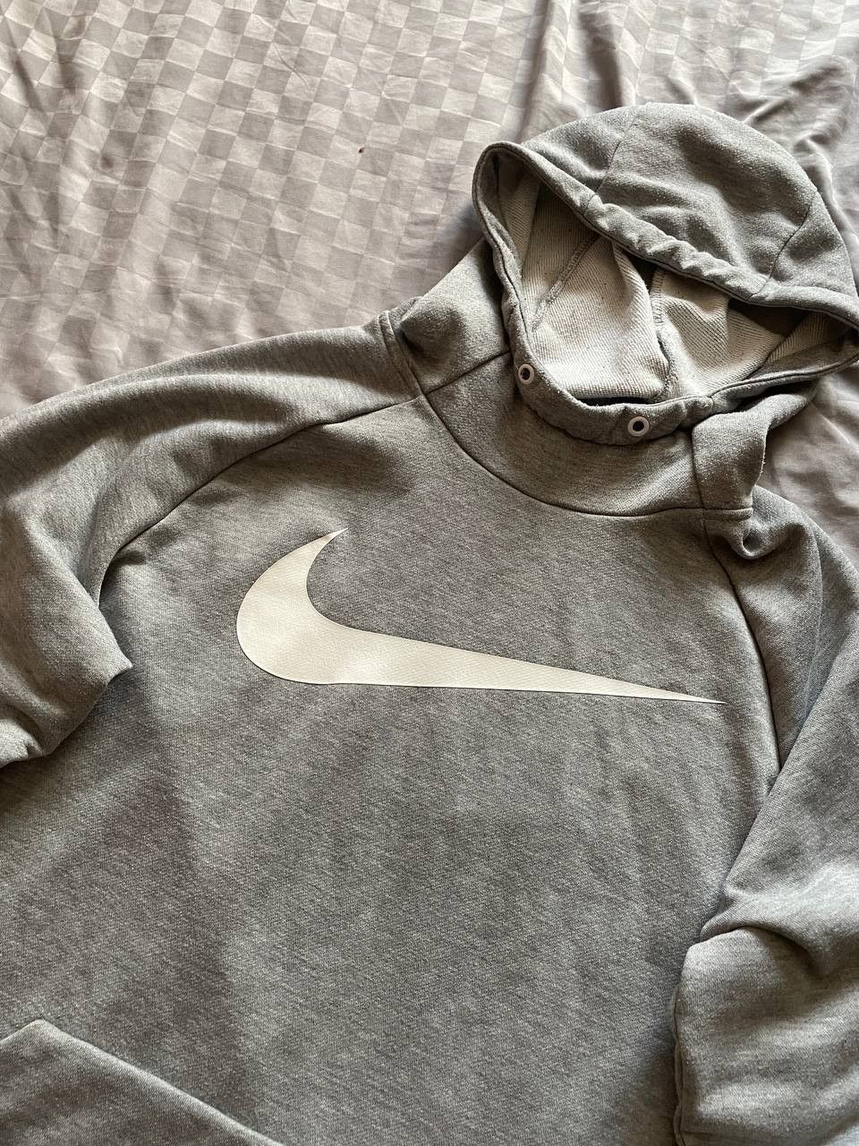 Nike Vintage Nike Hoodie Large Y2K Sportswear Swoosh Gray Size US M / EU 48-50 / 2 - 3 Thumbnail