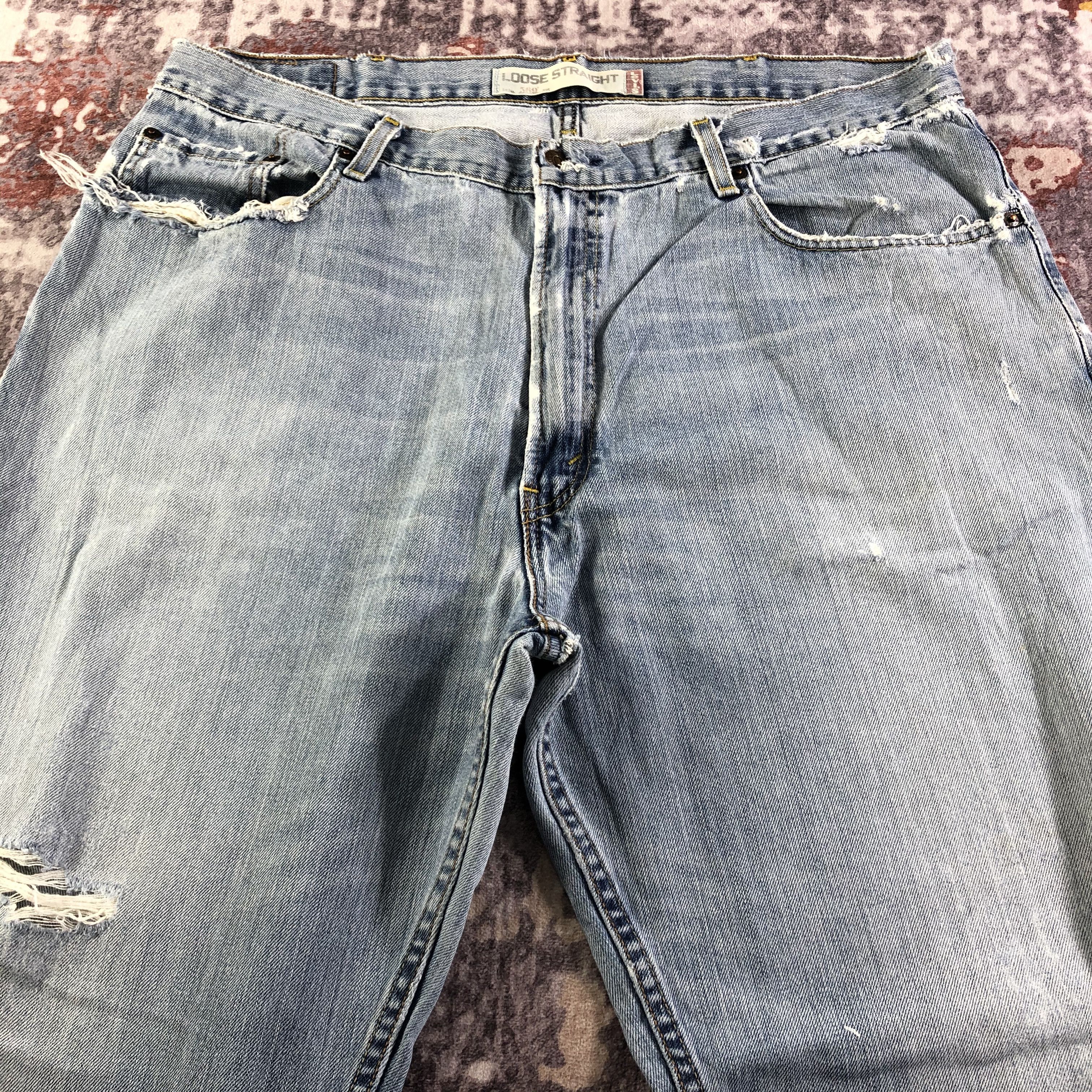 Levi's × Vintage Vintage Levis 569 Jeans-JM3437 Size US 40 / EU 56 - 3 Thumbnail