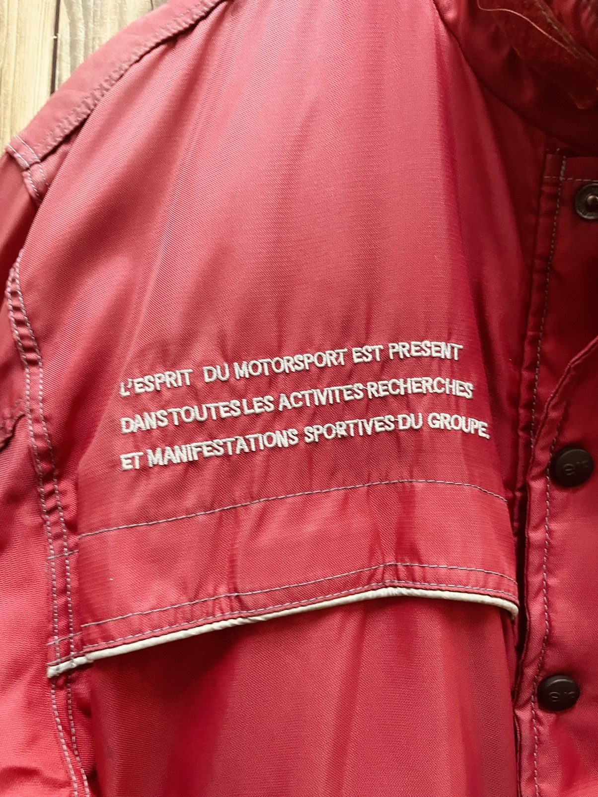 Vintage Vintage ELF Motorsports Competition Jacket Size US L / EU 52-54 / 3 - 7 Thumbnail