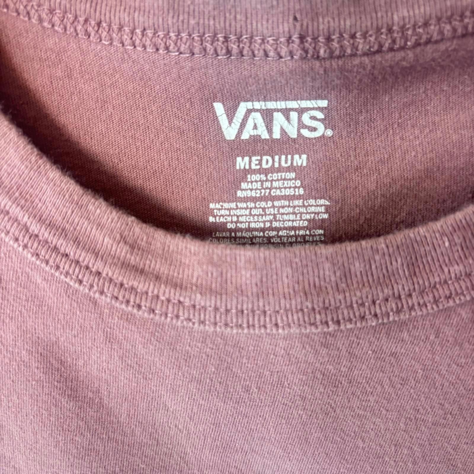 Vans Vans Off The Wall Women's Short Sleeve T-Shirt Size M / US 6-8 / IT 42-44 - 4 Thumbnail